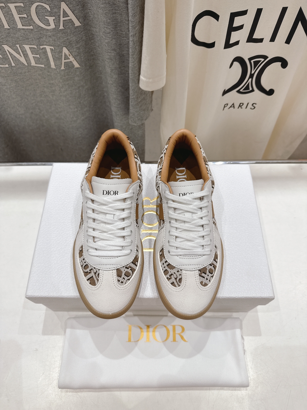 高版本出厂 
  Dior 迪奥D家2025ss系带新款学院风时尚休闲鞋德训鞋滑板鞋
原版购入开发做货，