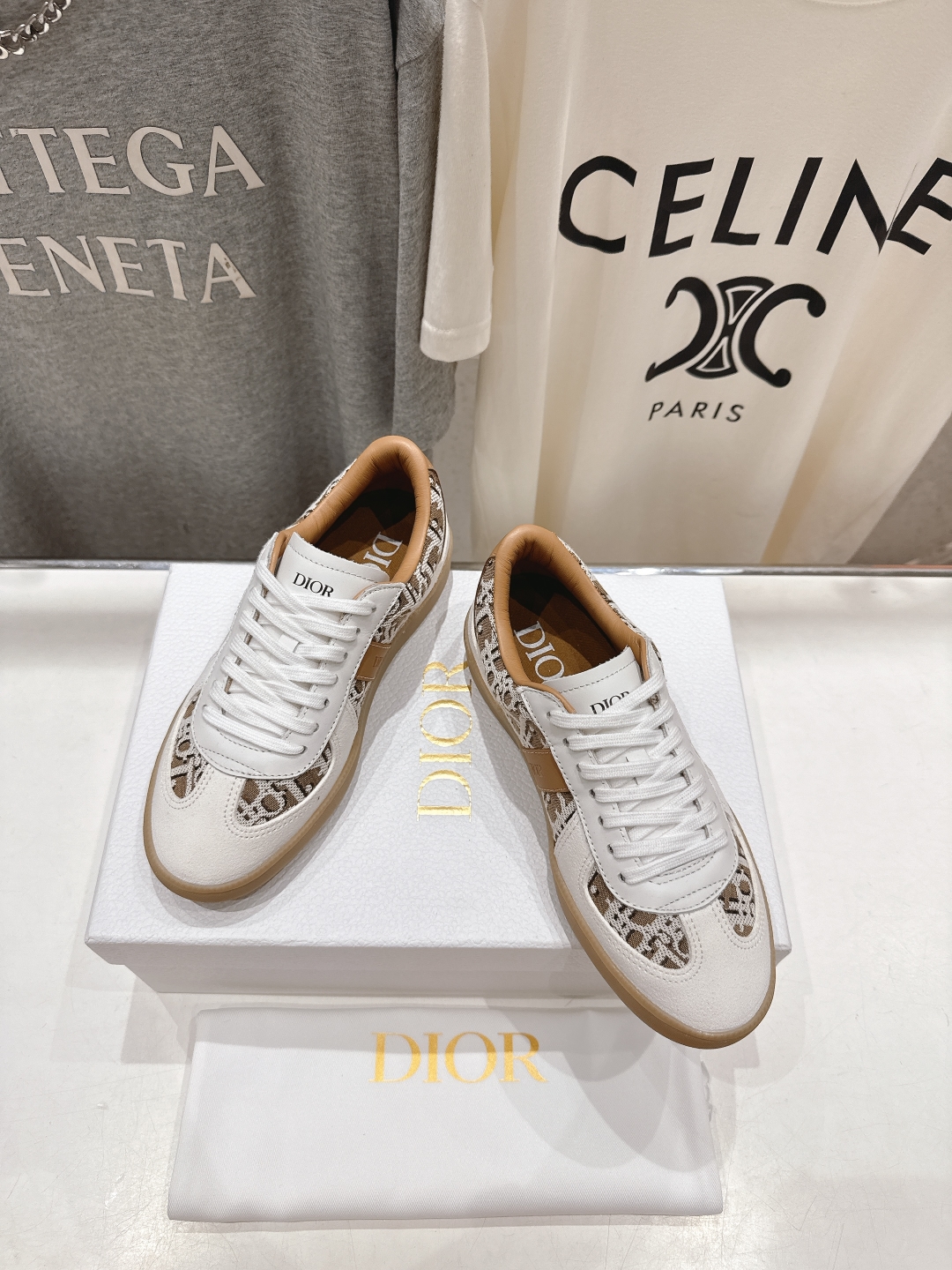高版本出厂 
  Dior 迪奥D家2025ss系带新款学院风时尚休闲鞋德训鞋滑板鞋
原版购入开发做货，