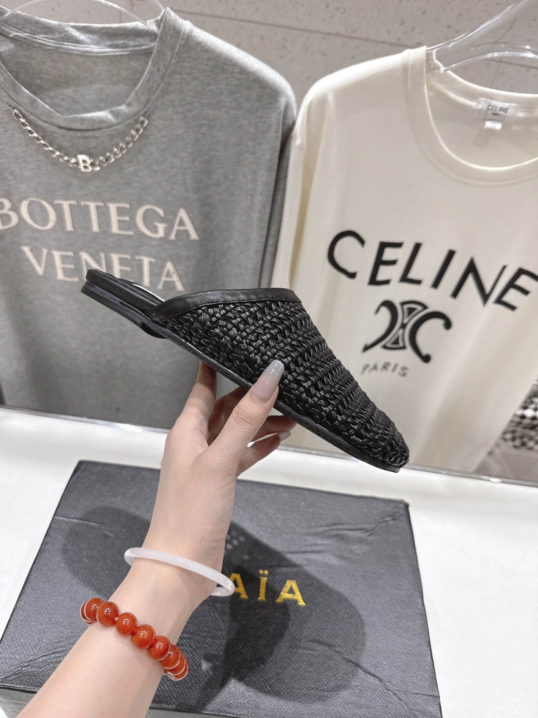 Alaia Inspired Mesh Ballet Flats: Chic & Comfortable Women's Shoes 6 cmp a1750596549874 5617