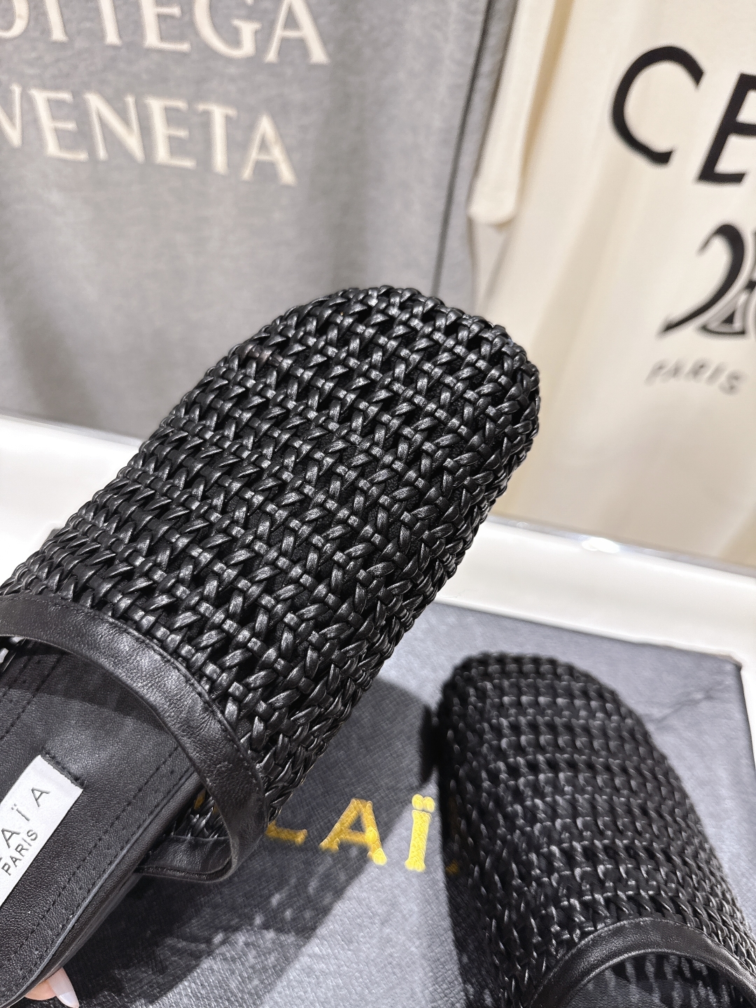 Alaia Inspired Mesh Ballet Flats: Chic & Comfortable Women's Shoes 8 cmp a1750596553189 4302