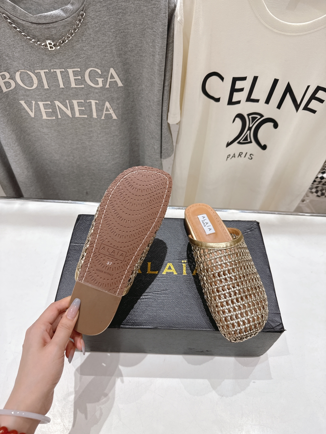 Alaia Inspired Mesh Ballet Flats - Chic, Comfortable, and Versatile 10 cmp a1750596681695 5588