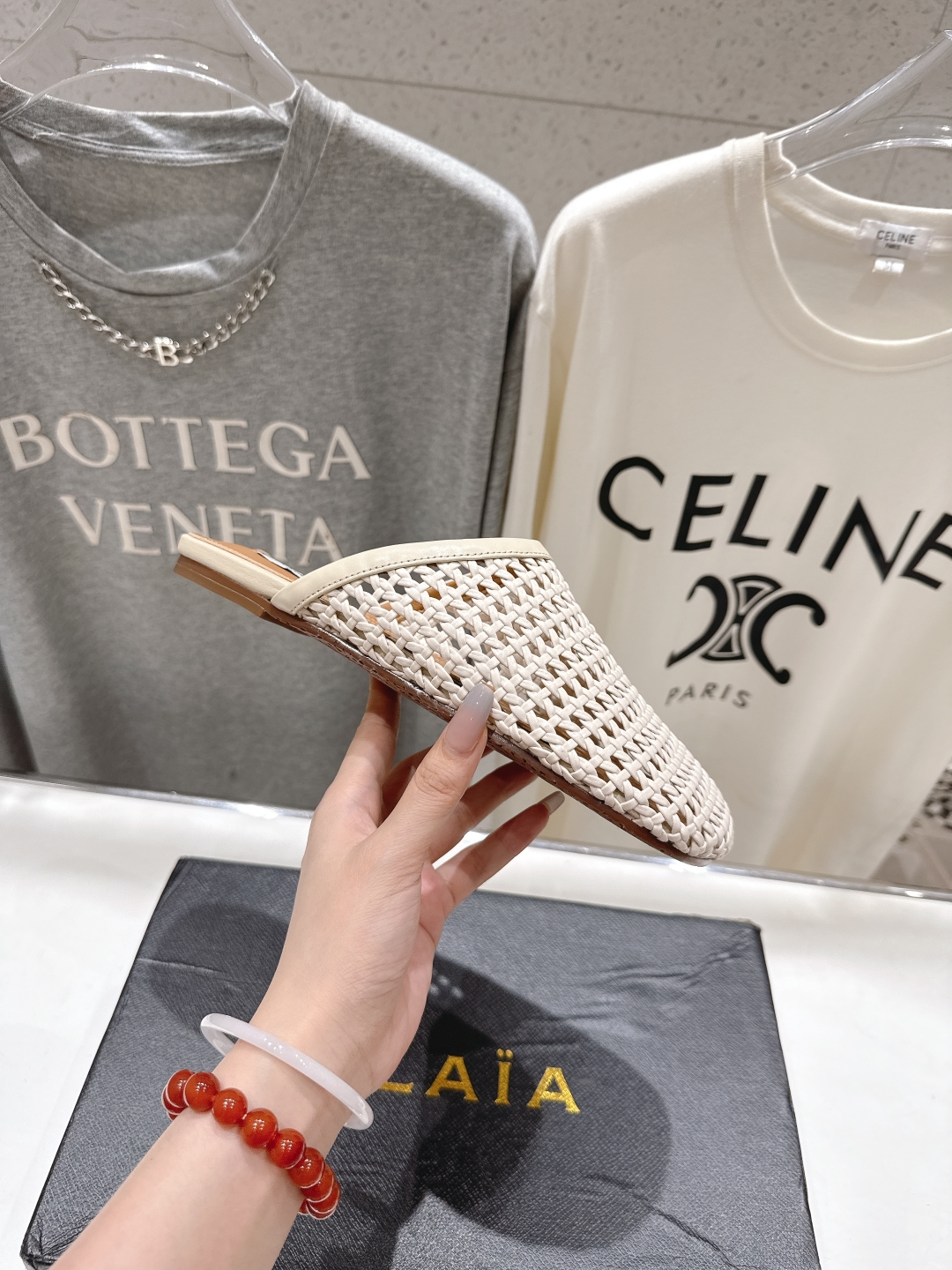 Alaia Inspired Mesh Ballet Flats - Chic & Comfortable Women's Shoes 6 cmp a1750596733144 3181