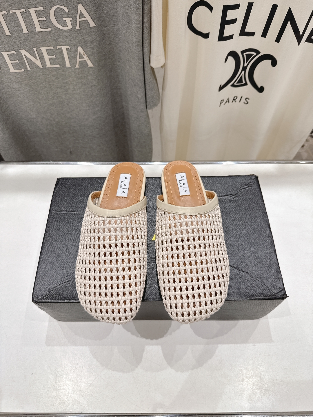 Alaia Inspired Mesh Ballet Flats - Chic & Comfortable Women's Shoes 2 cmp a1750596733149 3780