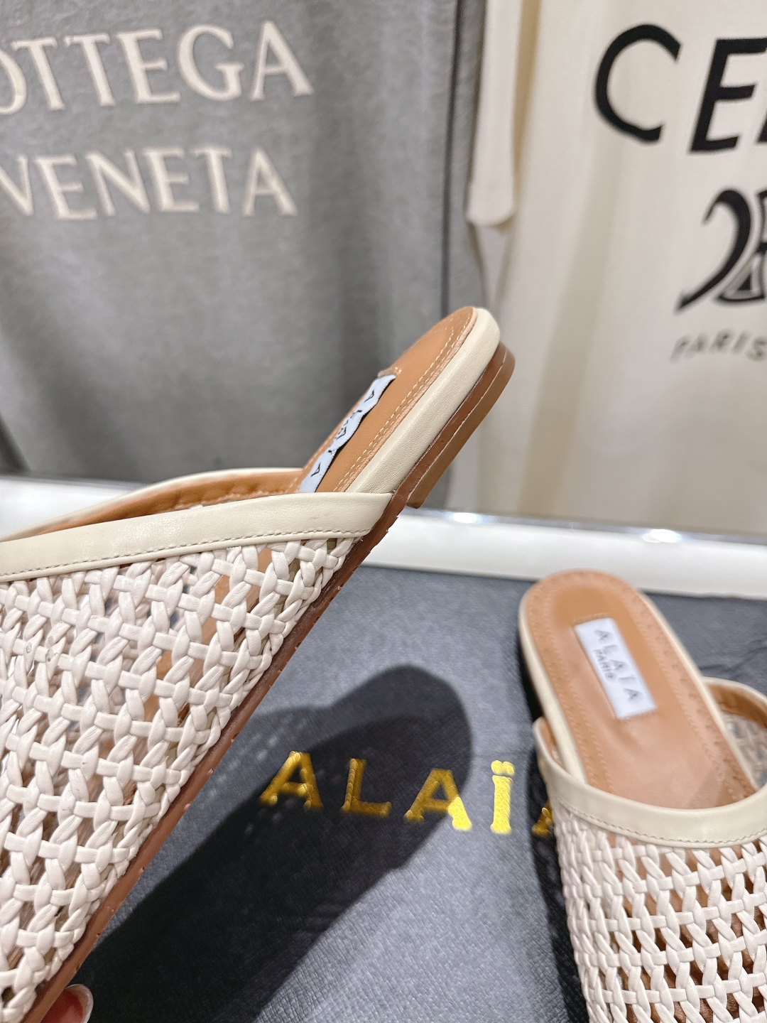 Alaia Inspired Mesh Ballet Flats - Chic & Comfortable Women's Shoes 8 cmp a1750596736815 7382