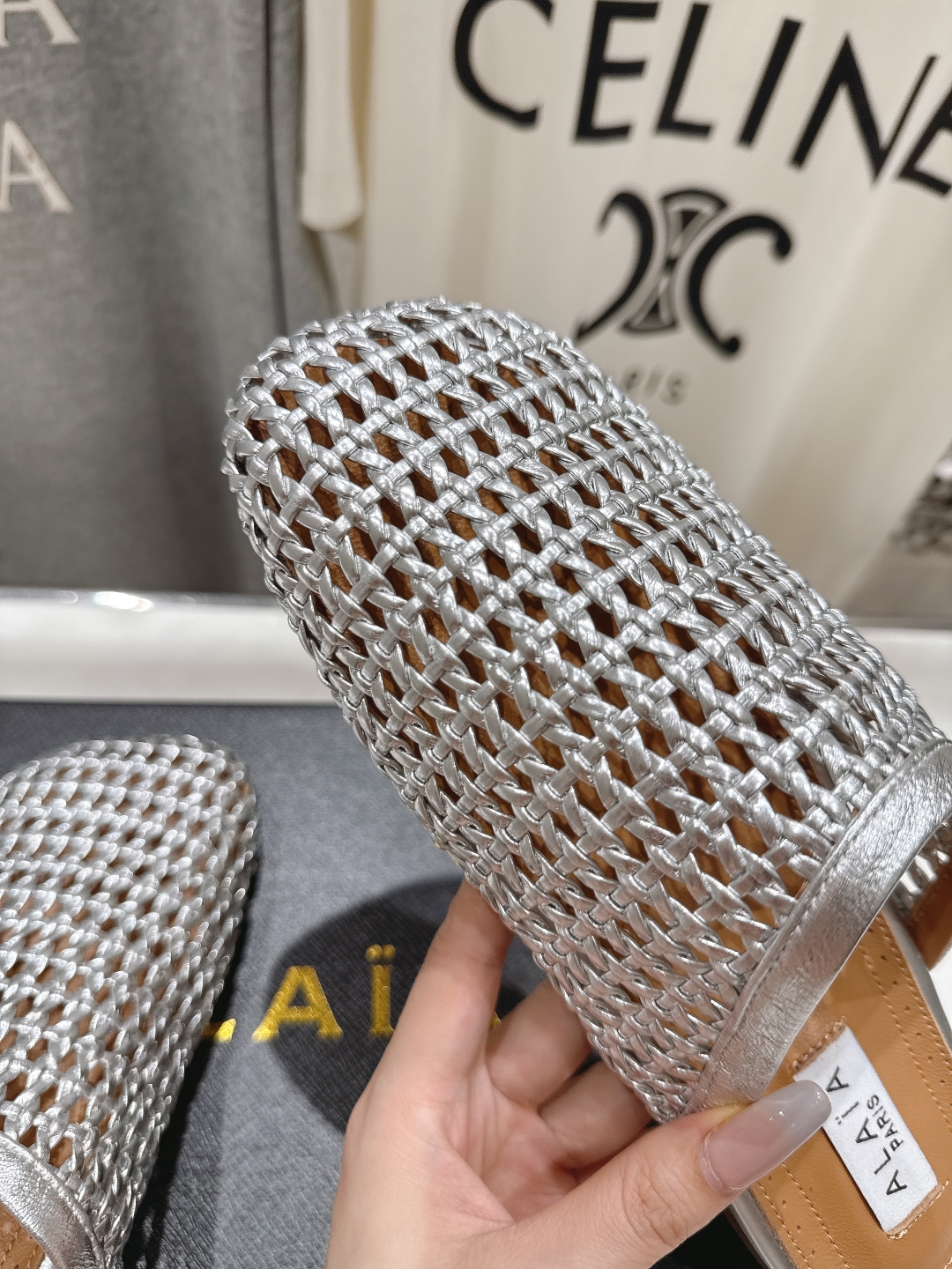 Alaia Inspired Mesh Ballet Flats - Chic, Comfortable, and Versatile Style 8 cmp a1750596811657 4460