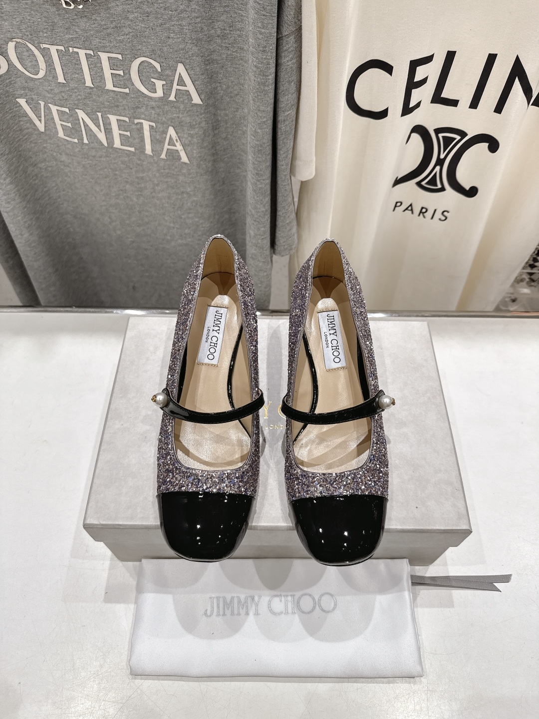 高版本出厂
  JIMMY CHOO｜JC/吉米周2025ss新款简约玛丽珍高跟鞋单鞋

原版套楦，完美