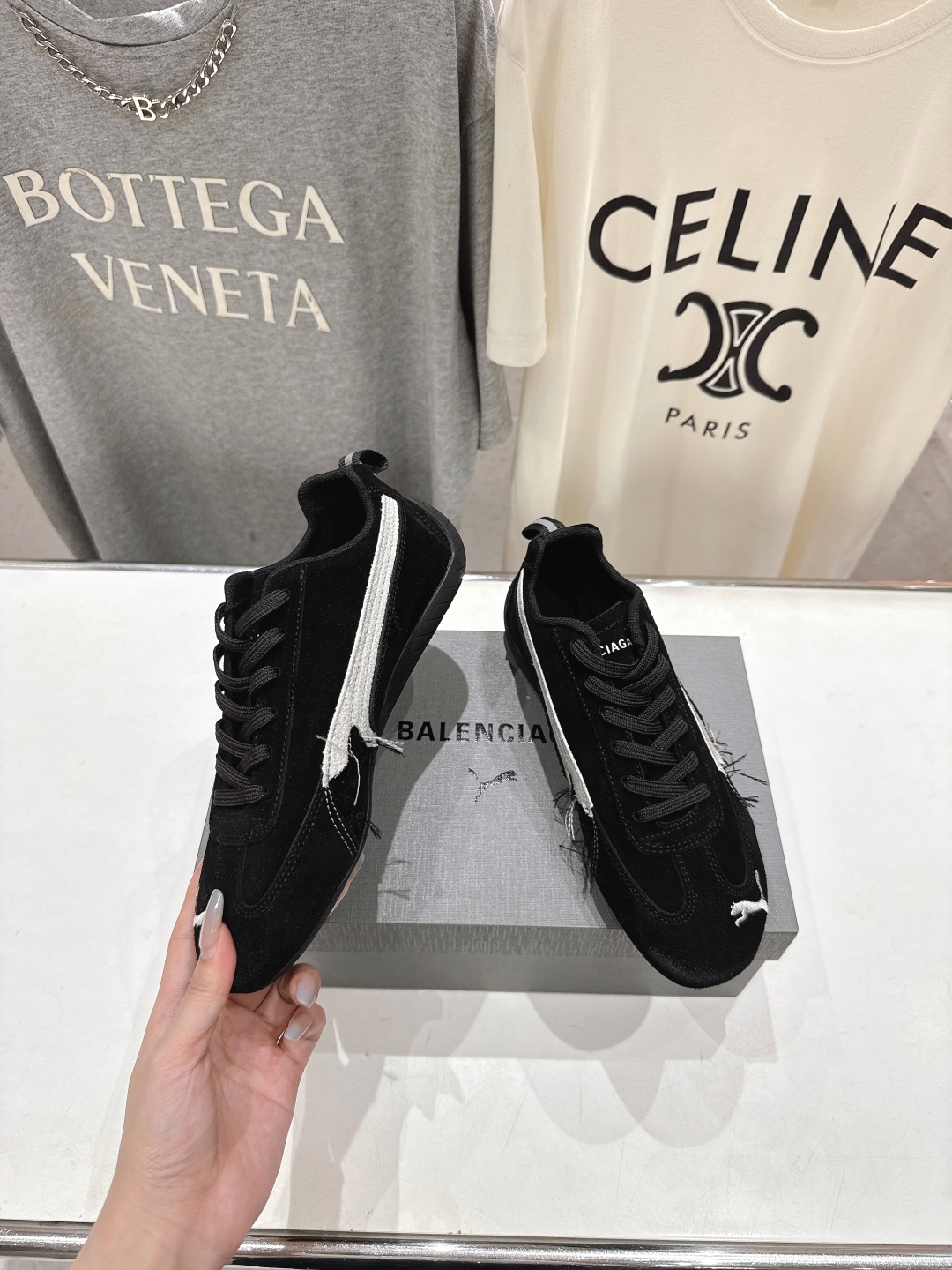 顶级版本 莞货 
Balenciaga x Puma彪马最新联名情侣款德训鞋休闲运动鞋
🔥🔥balenc