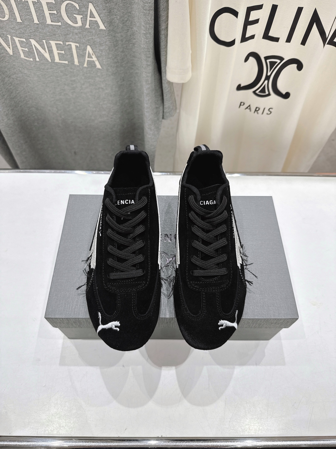 顶级版本 莞货 
Balenciaga x Puma彪马最新联名情侣款德训鞋休闲运动鞋
🔥🔥balenc