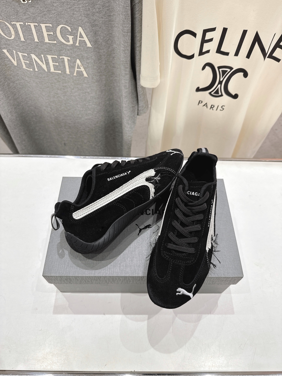 顶级版本 莞货 
Balenciaga x Puma彪马最新联名情侣款德训鞋休闲运动鞋
🔥🔥balenc