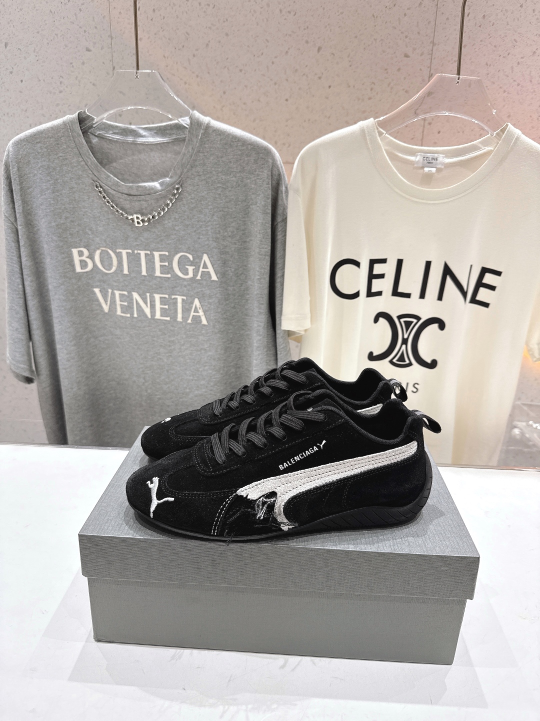 顶级版本 莞货 
Balenciaga x Puma彪马最新联名情侣款德训鞋休闲运动鞋
🔥🔥balenc