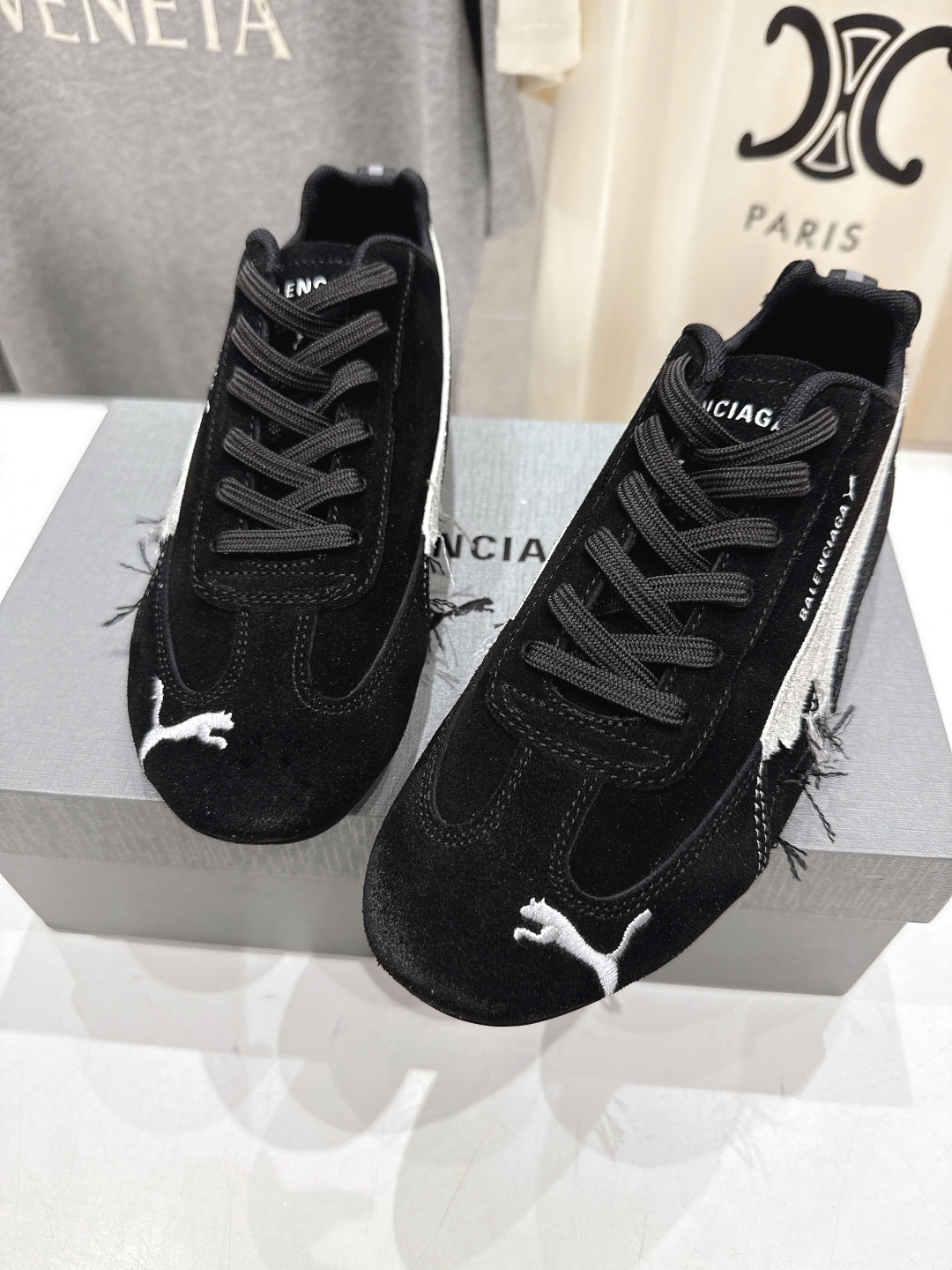 顶级版本 莞货 
Balenciaga x Puma彪马最新联名情侣款德训鞋休闲运动鞋
🔥🔥balenc