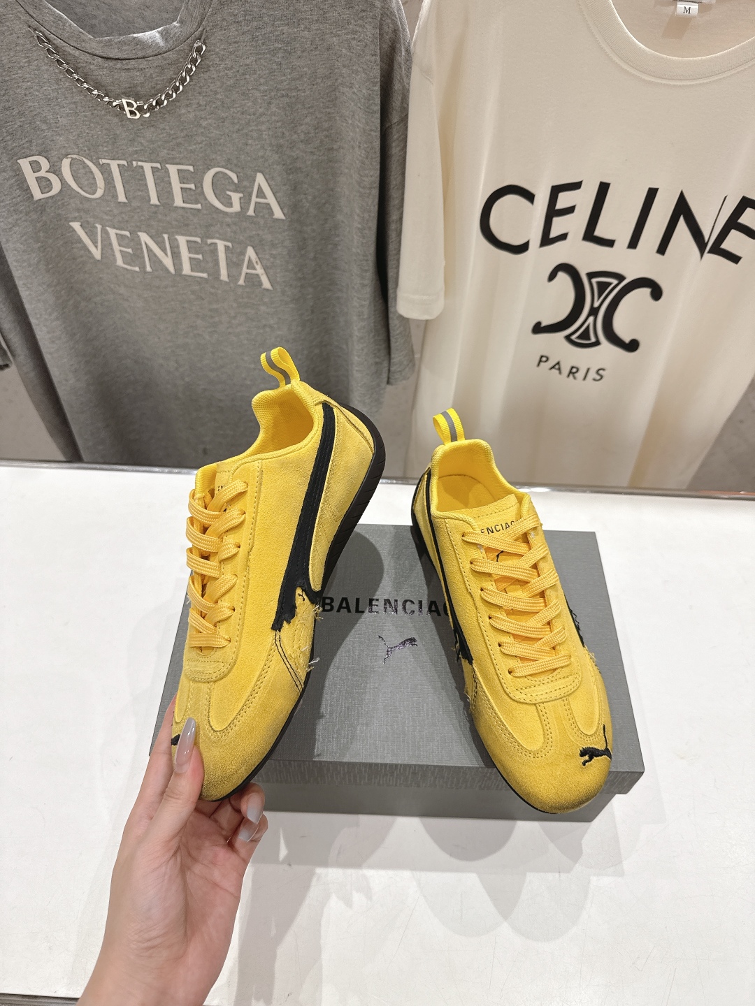顶级版本 莞货 
Balenciaga x Puma彪马最新联名情侣款德训鞋休闲运动鞋
🔥🔥balenc