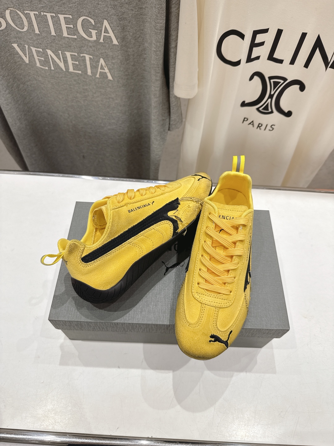 顶级版本 莞货 
Balenciaga x Puma彪马最新联名情侣款德训鞋休闲运动鞋
🔥🔥balenc