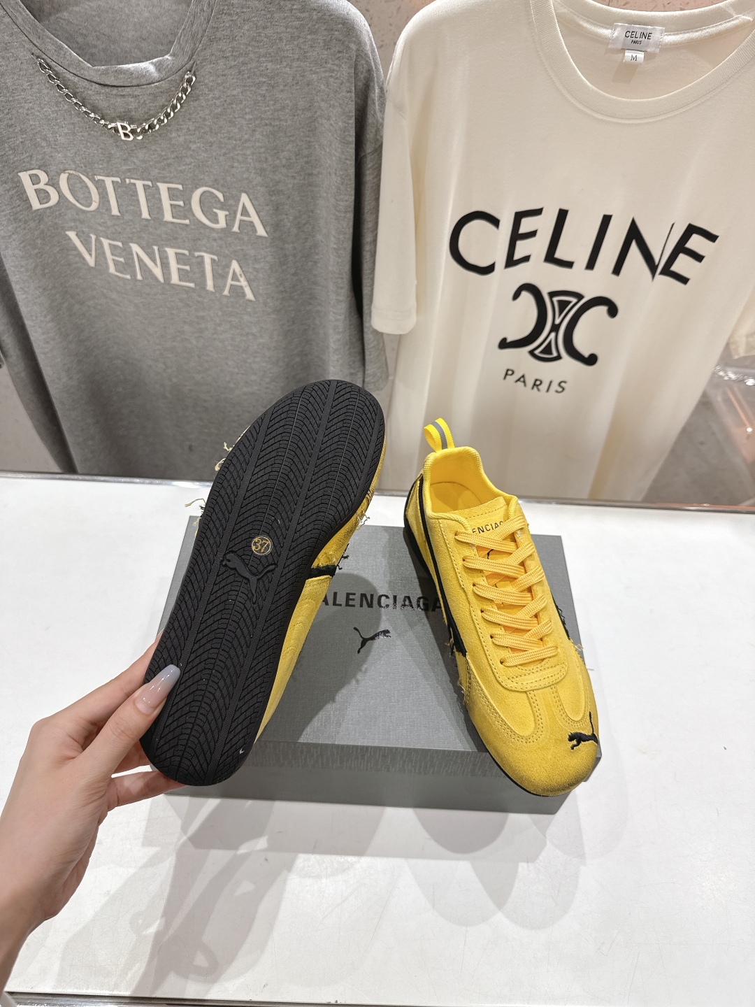 顶级版本 莞货 
Balenciaga x Puma彪马最新联名情侣款德训鞋休闲运动鞋
🔥🔥balenc
