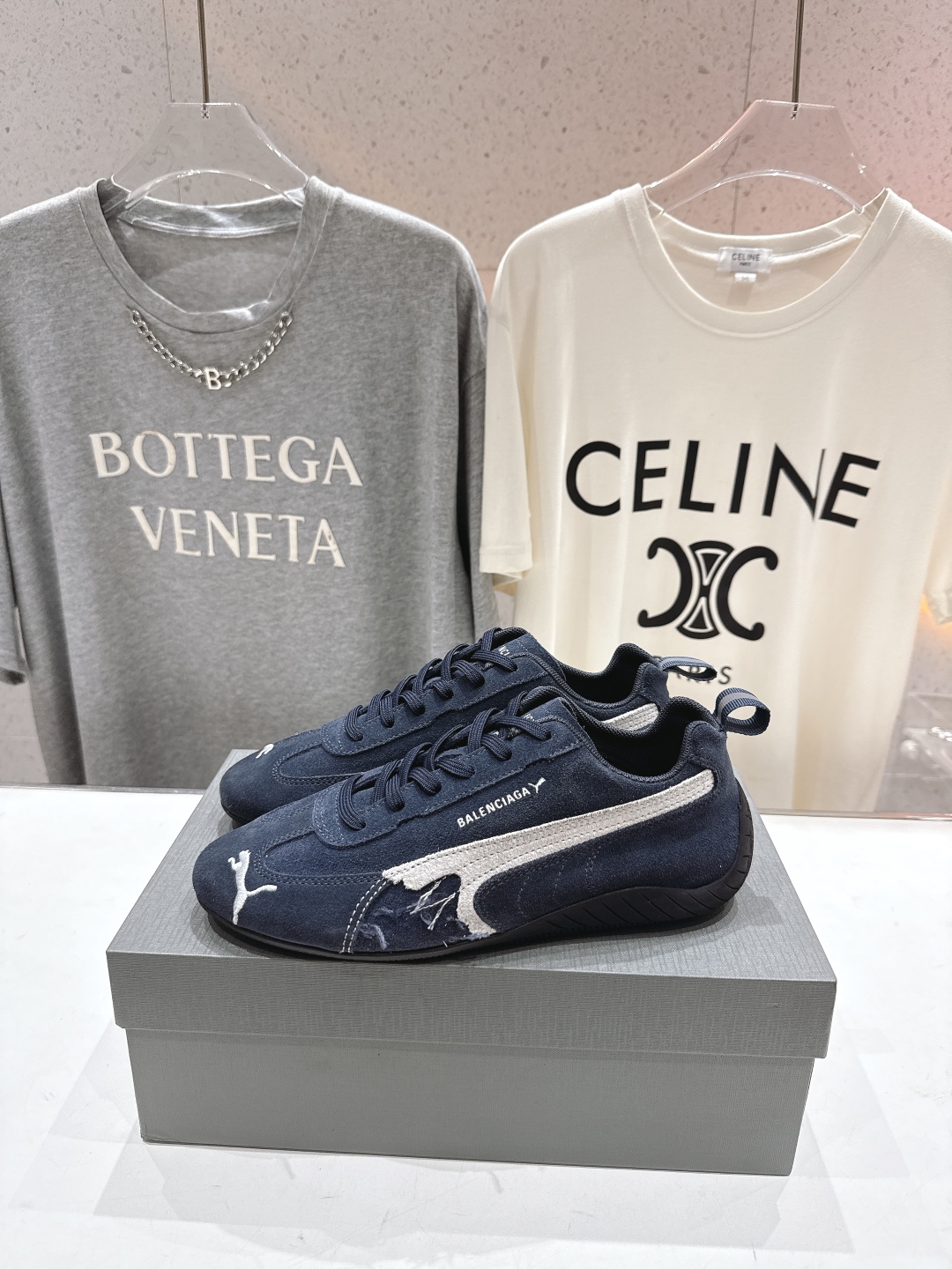 顶级版本 莞货 
Balenciaga x Puma彪马最新联名情侣款德训鞋休闲运动鞋
🔥🔥balenc