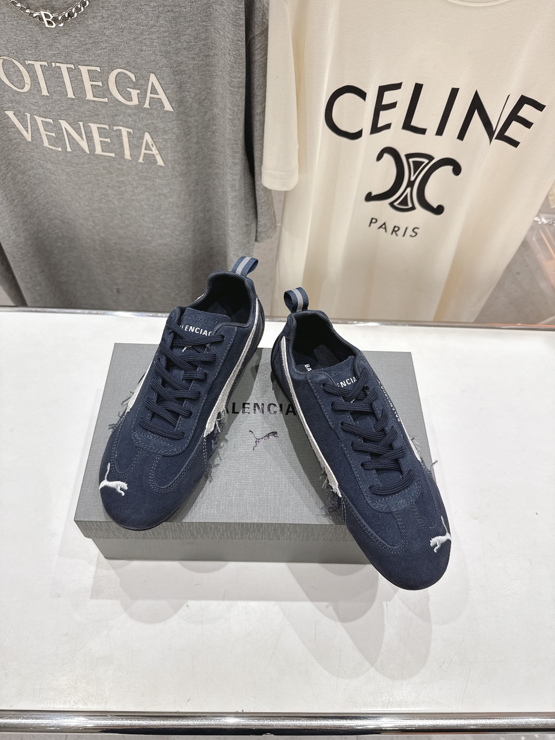 顶级版本 莞货 
Balenciaga x Puma彪马最新联名情侣款德训鞋休闲运动鞋
🔥🔥balenc