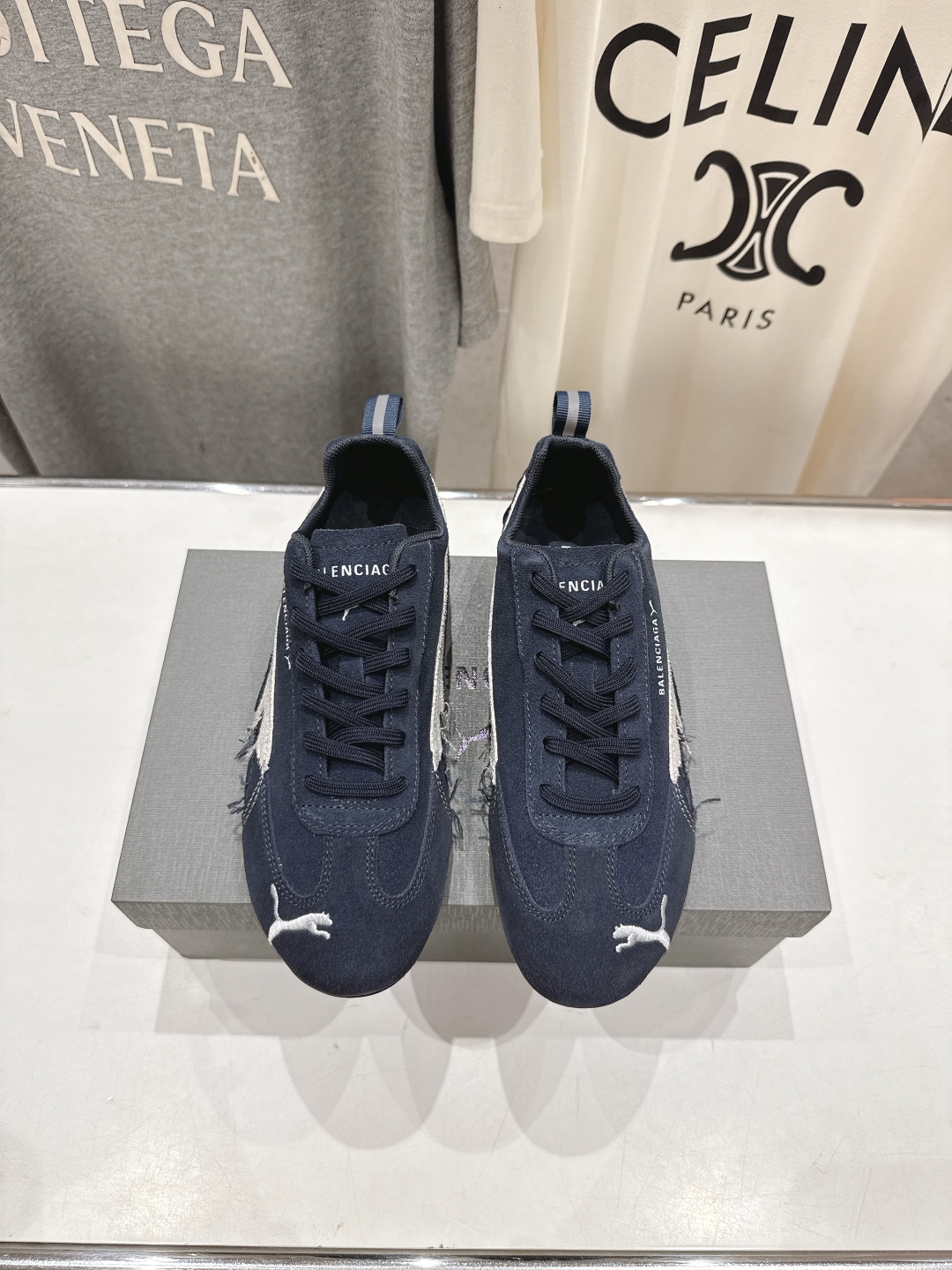 顶级版本 莞货 
Balenciaga x Puma彪马最新联名情侣款德训鞋休闲运动鞋
🔥🔥balenc