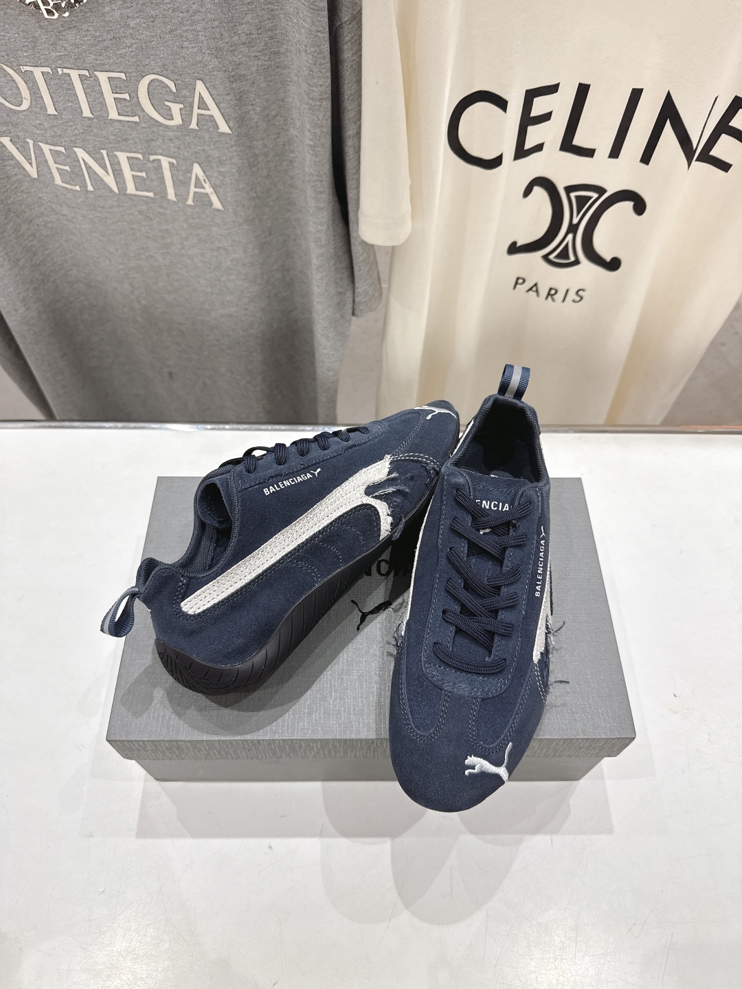 顶级版本 莞货 
Balenciaga x Puma彪马最新联名情侣款德训鞋休闲运动鞋
🔥🔥balenc