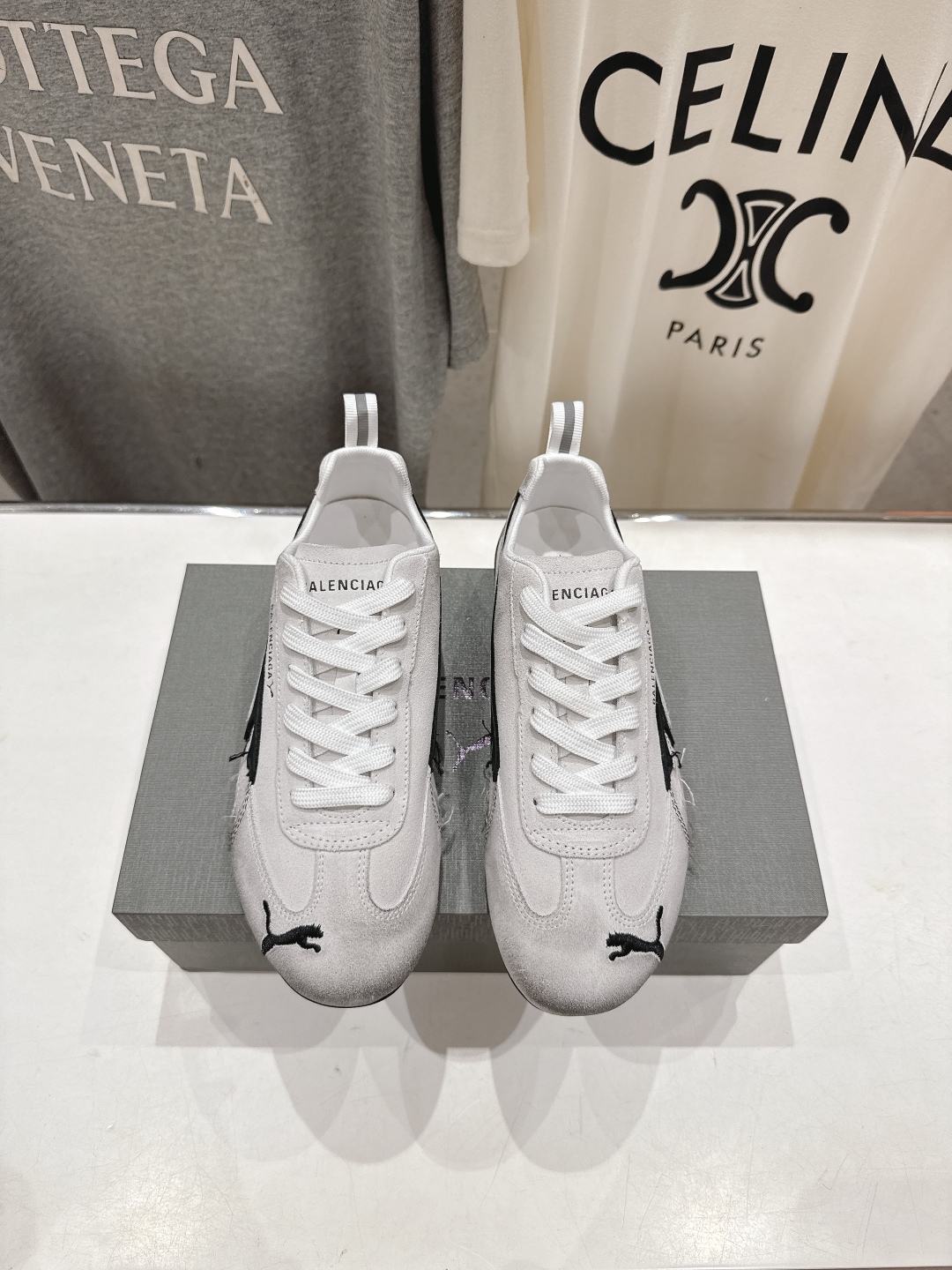 顶级版本 莞货 
Balenciaga x Puma彪马最新联名情侣款德训鞋休闲运动鞋
🔥🔥balenc