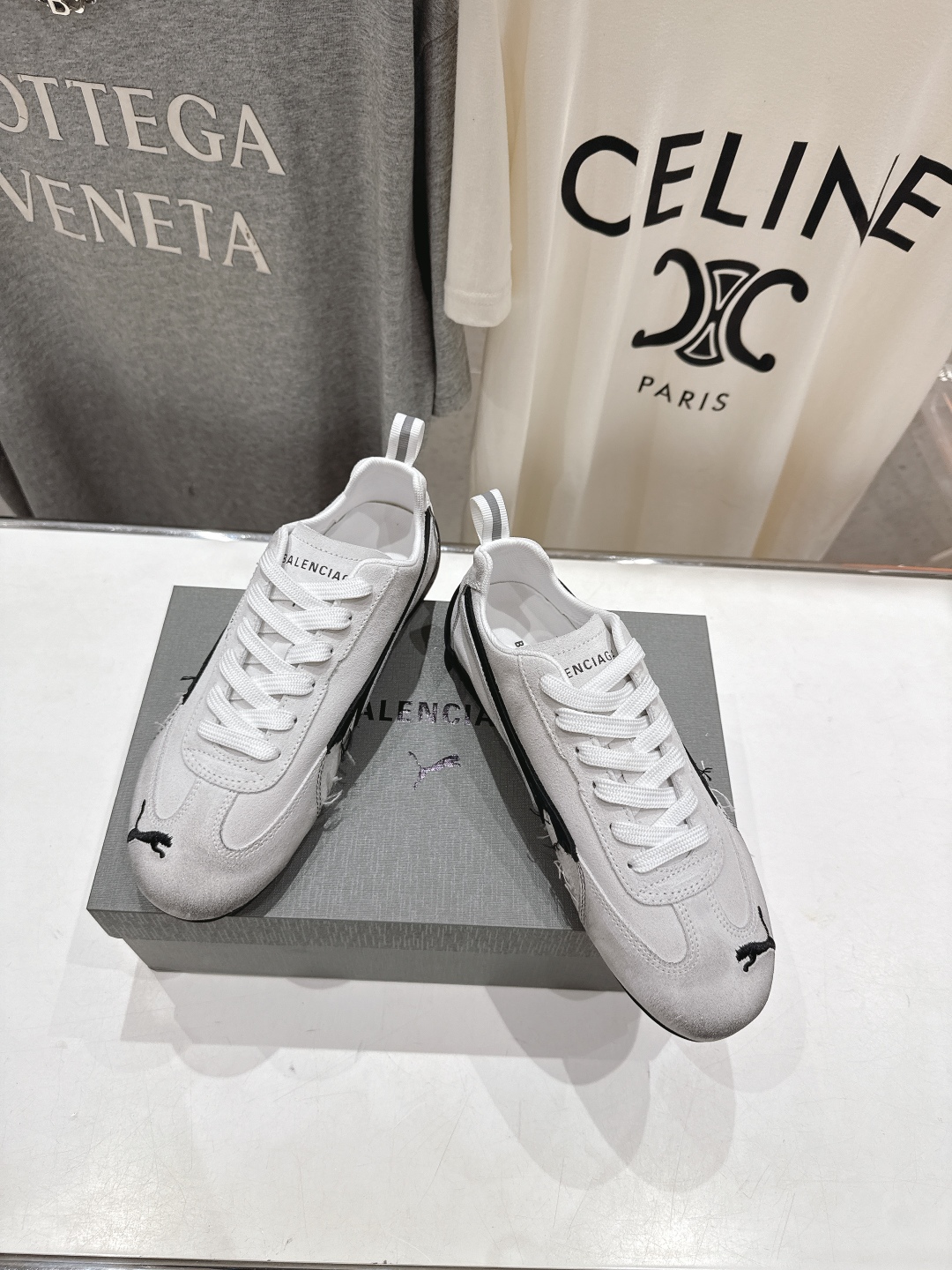 顶级版本 莞货 
Balenciaga x Puma彪马最新联名情侣款德训鞋休闲运动鞋
🔥🔥balenc