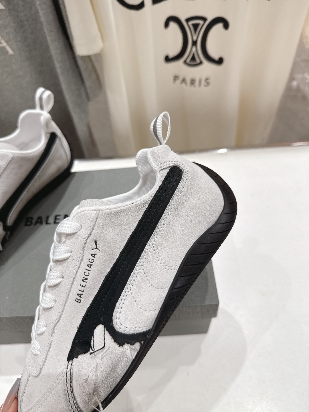 顶级版本 莞货 
Balenciaga x Puma彪马最新联名情侣款德训鞋休闲运动鞋
🔥🔥balenc