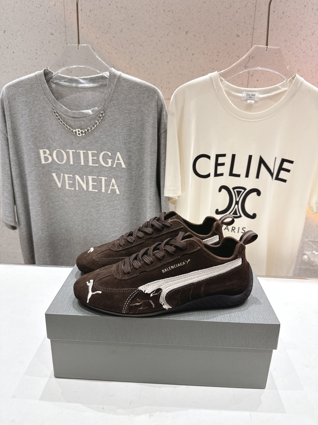 顶级版本 莞货 
Balenciaga x Puma彪马最新联名情侣款德训鞋休闲运动鞋
🔥🔥balenc