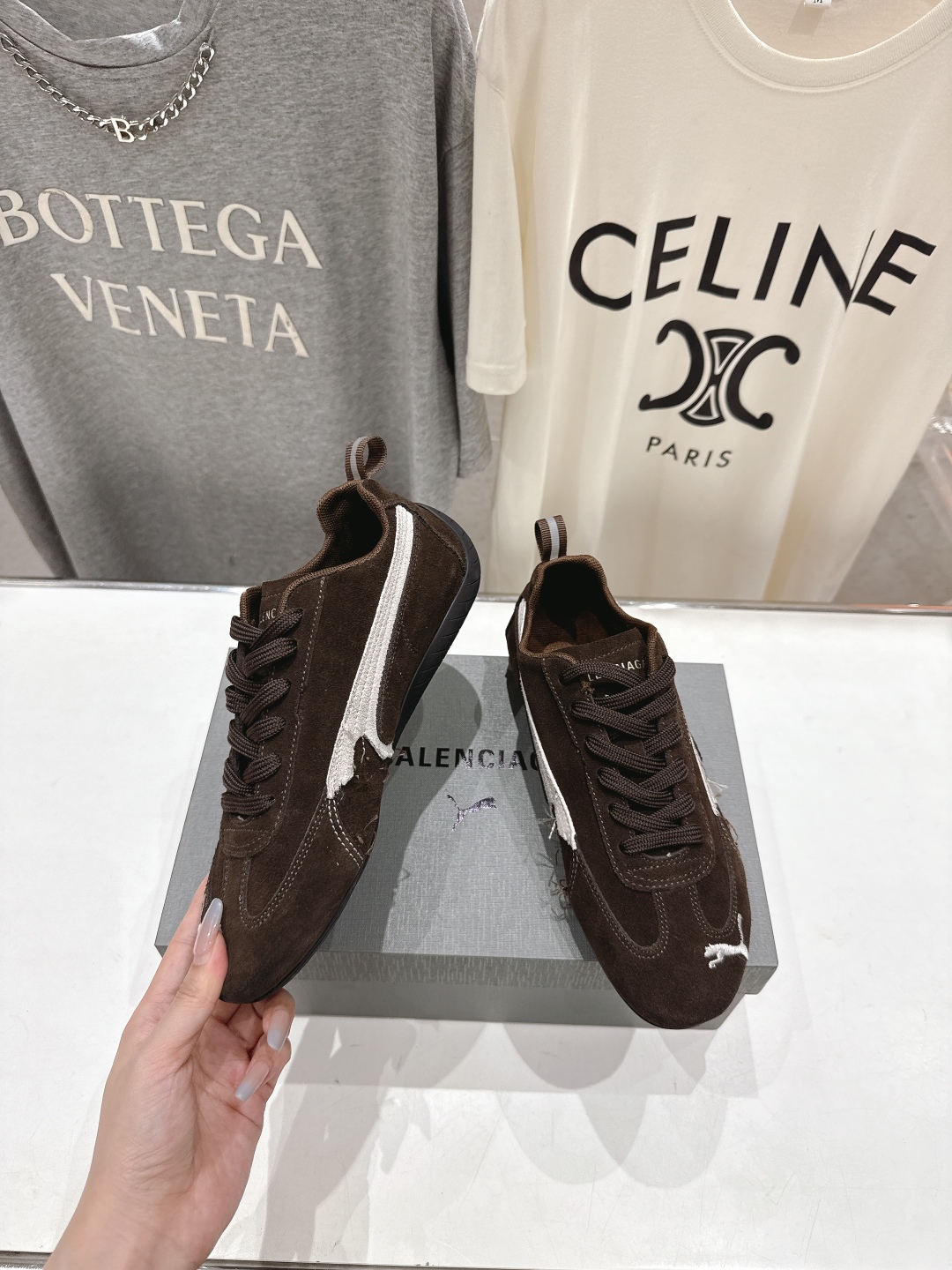 顶级版本 莞货 
Balenciaga x Puma彪马最新联名情侣款德训鞋休闲运动鞋
🔥🔥balenc