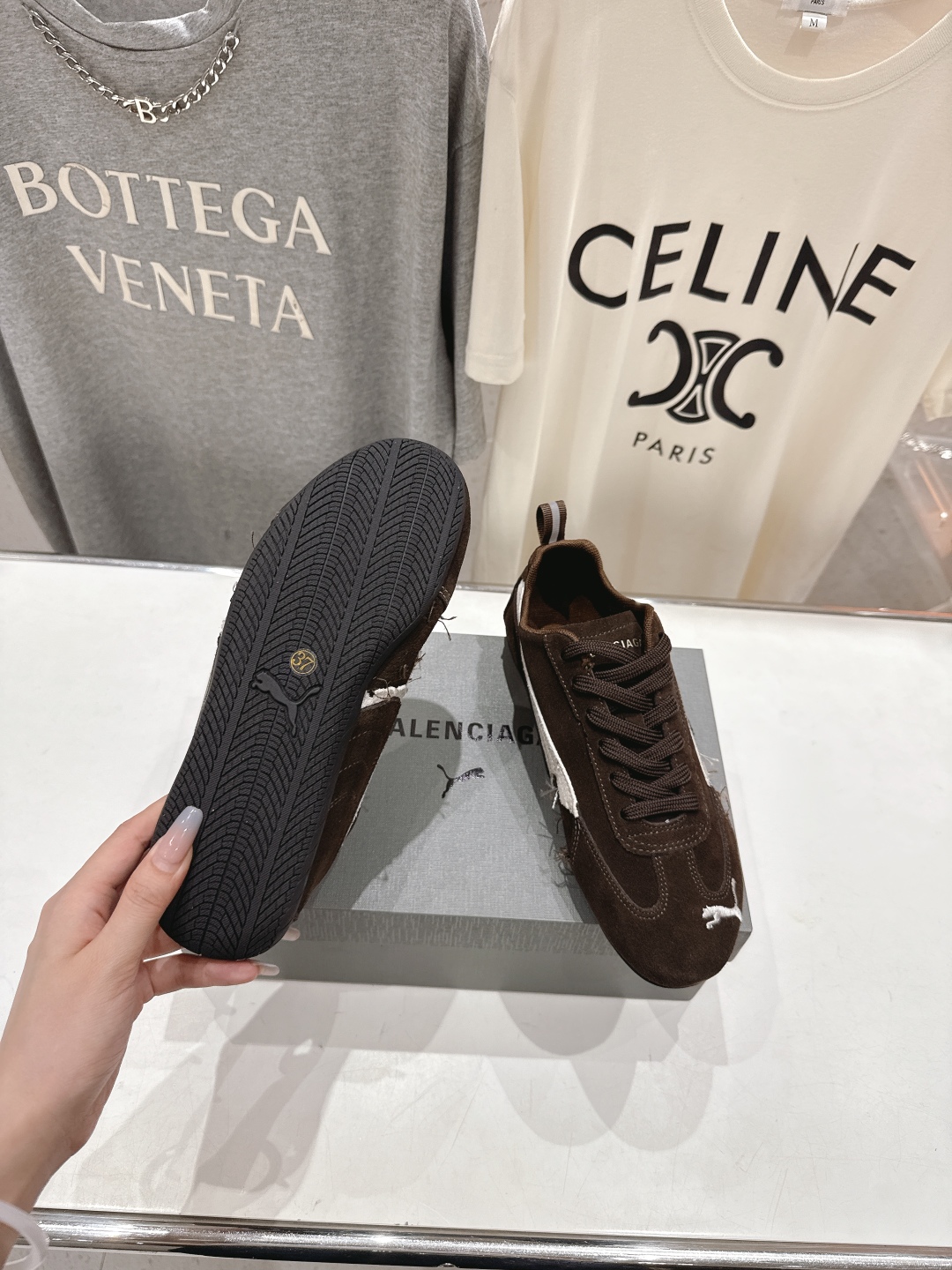 顶级版本 莞货 
Balenciaga x Puma彪马最新联名情侣款德训鞋休闲运动鞋
🔥🔥balenc