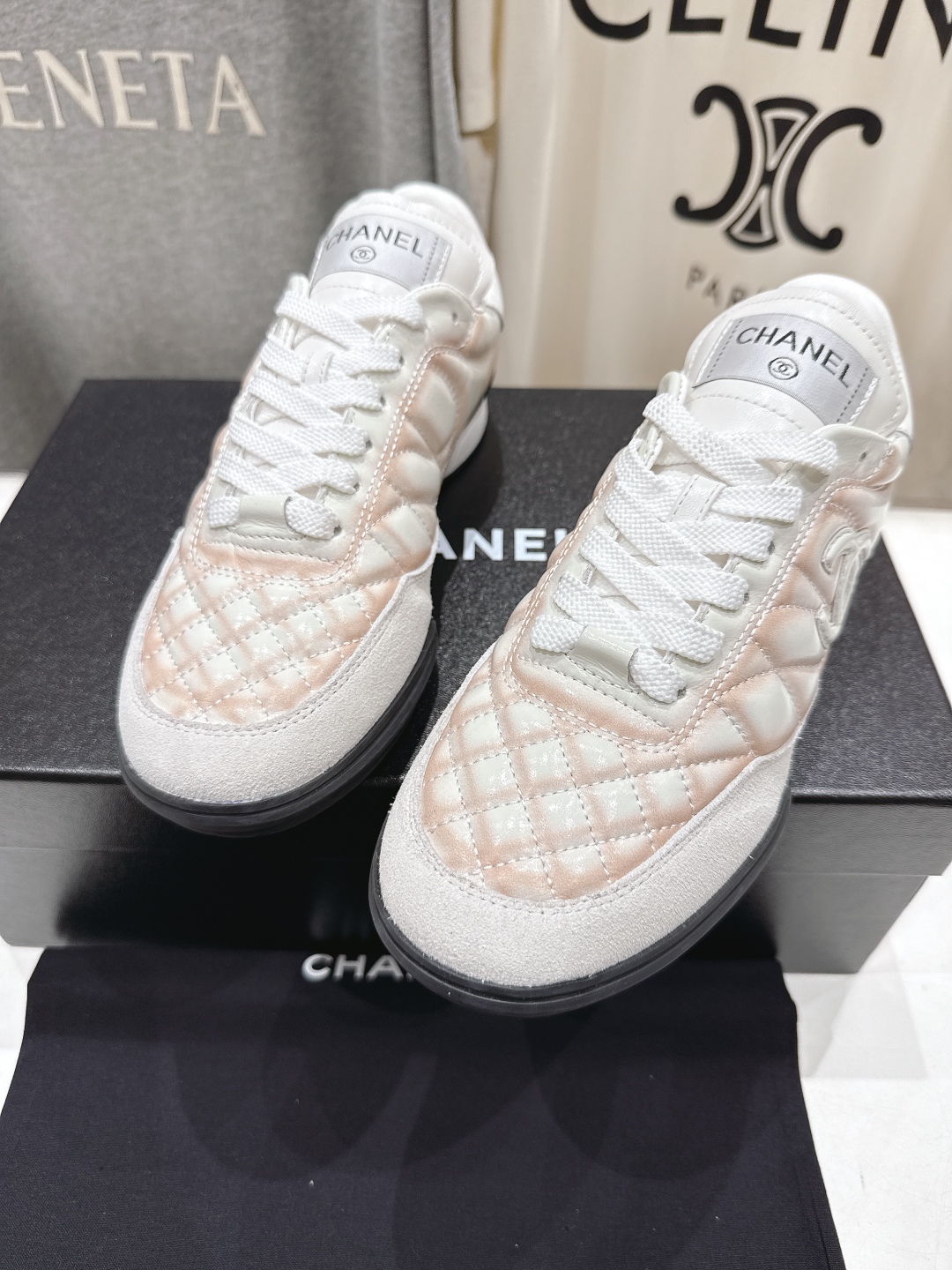 高版本出厂
  Chane*小香 2025ss新款系带熊猫鞋休闲鞋小白鞋运动鞋  饼干鞋
顶级版本～原版