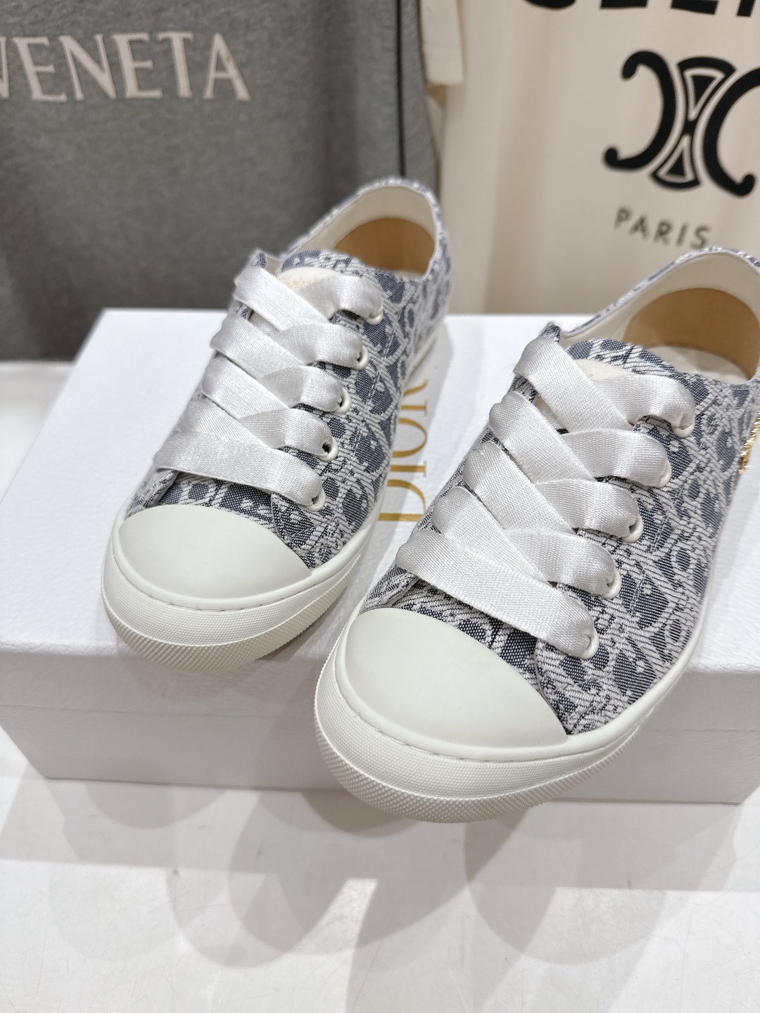 高版本出厂
  Dior/迪奥D家2025ss新款系带真丝帆布鞋休闲鞋
原版购入开发 做货 这款真丝面休