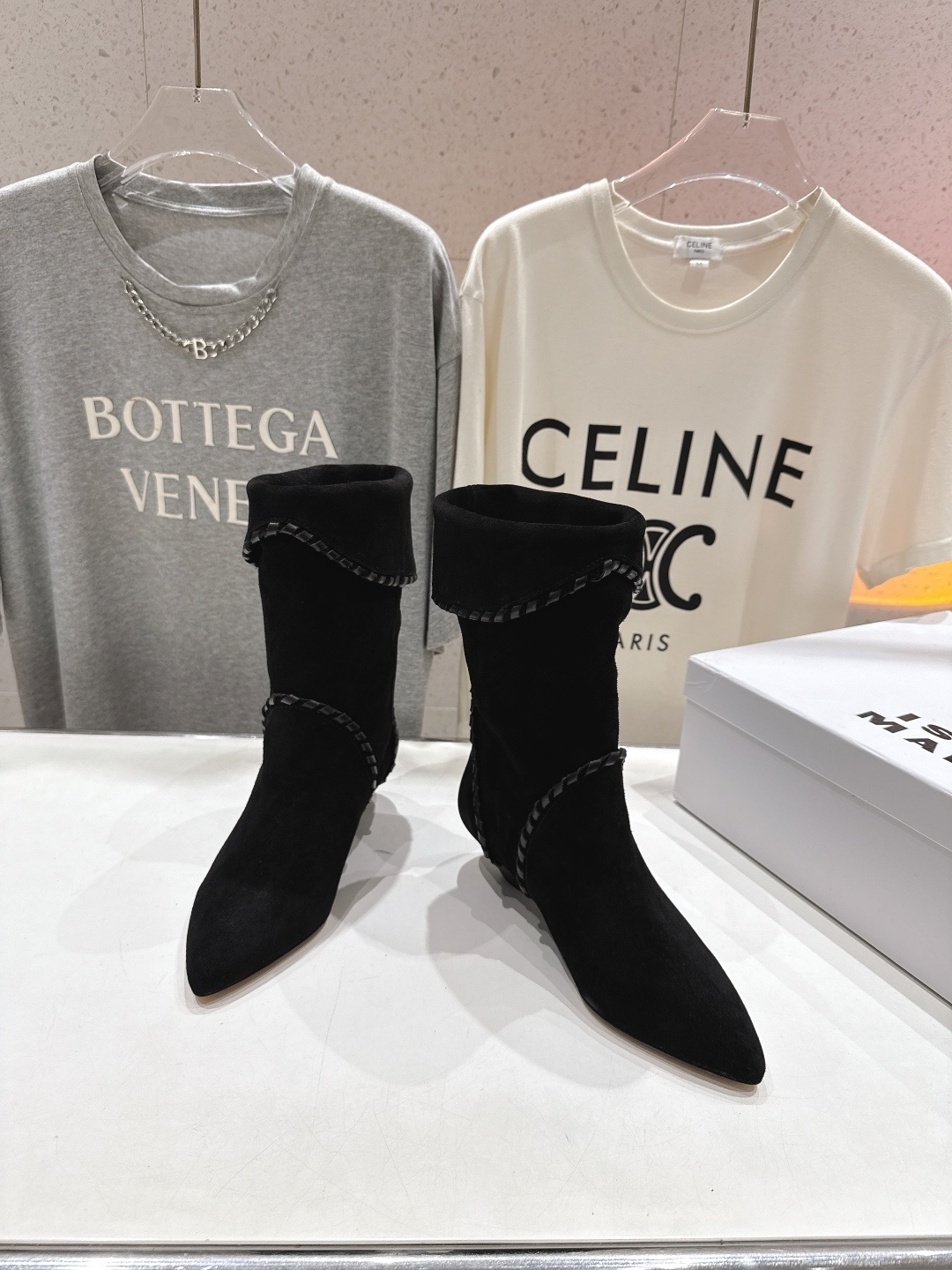 高版本出厂 「Isabel Marant」伊莎贝尔2025ss秋冬经典网红复古风爆款短靴超级有高级感上脚
