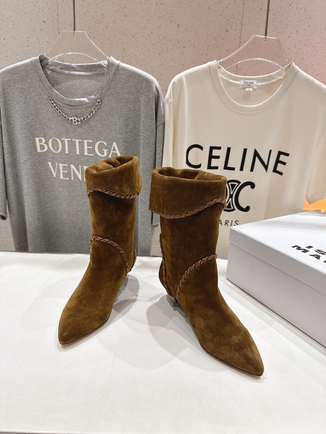高版本出厂 「Isabel Marant」伊莎贝尔2025ss秋冬经典网红复古风爆款短靴超级有高级感上脚