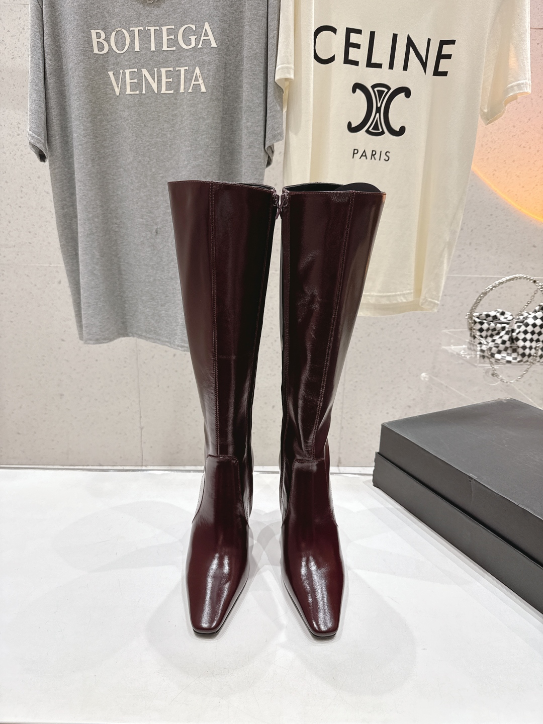 高版本出厂 Saint Laurent 圣罗兰YSL 2025ss秋冬新款瘦腿神器高跟长靴实物美到炸💥太