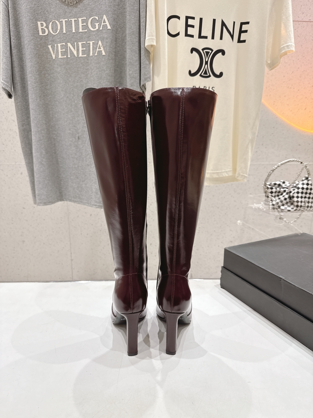 高版本出厂 Saint Laurent 圣罗兰YSL 2025ss秋冬新款瘦腿神器高跟长靴实物美到炸💥太