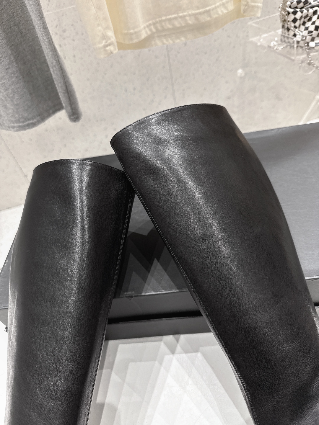 高版本出厂 Saint Laurent 圣罗兰YSL 2025ss秋冬新款瘦腿神器高跟长靴实物美到炸💥太