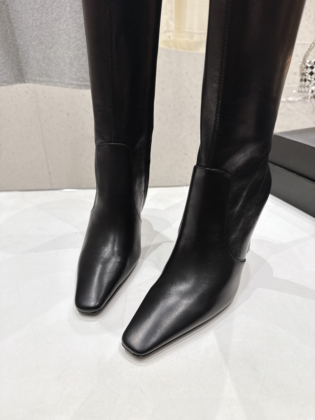高版本出厂 Saint Laurent 圣罗兰YSL 2025ss秋冬新款瘦腿神器高跟长靴实物美到炸💥太