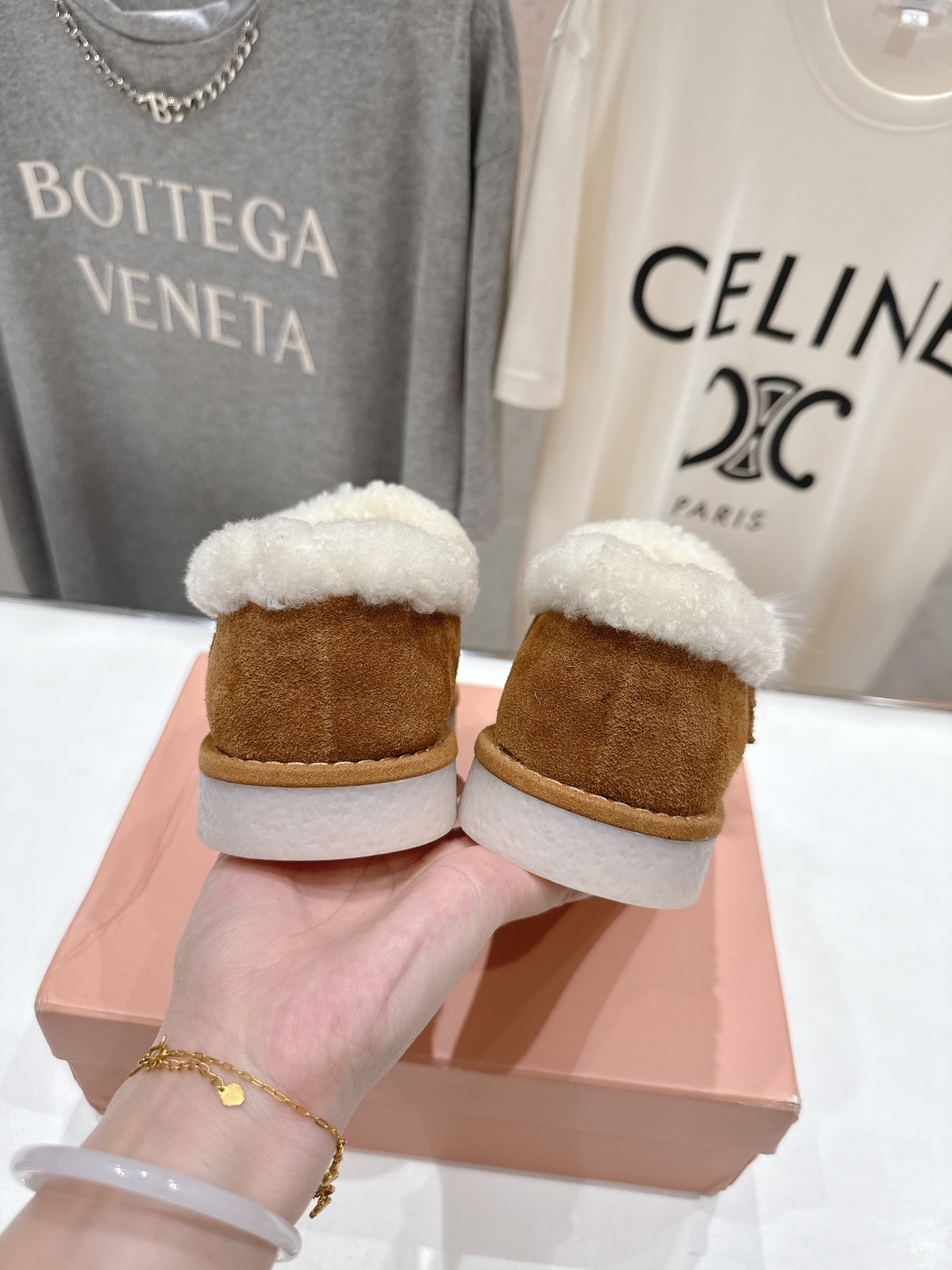 高版本出厂 MiuMiu/缪缪2025ss秋冬走秀款F027·流苏厚底毛毛鞋一脚蹬单鞋经常出现在各大时装