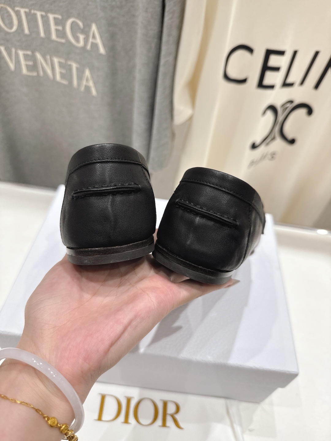 高版本出厂 Dior/迪奥D家F026 25ss早秋新款一脚蹬乐福鞋平底鞋驾车鞋~顶级品质⚠️购入原版,