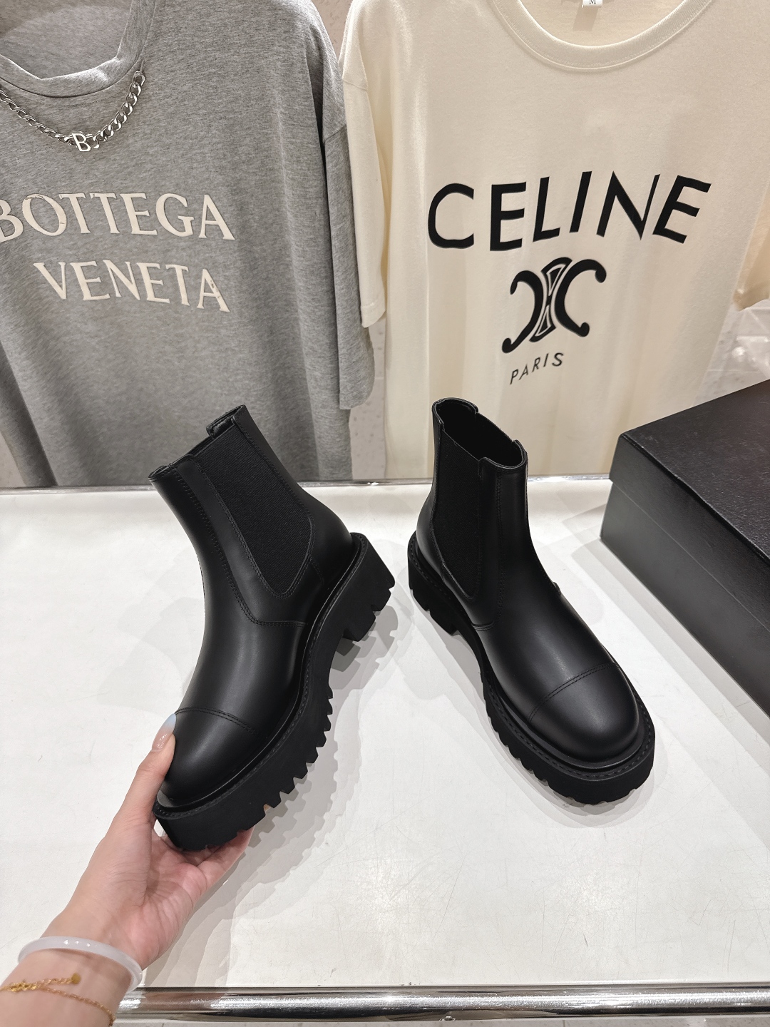 高版本出厂 Chanel/香奈儿… fw25ssF026 小香2025秋冬切尔西短靴，原版拆卸精准拷贝，