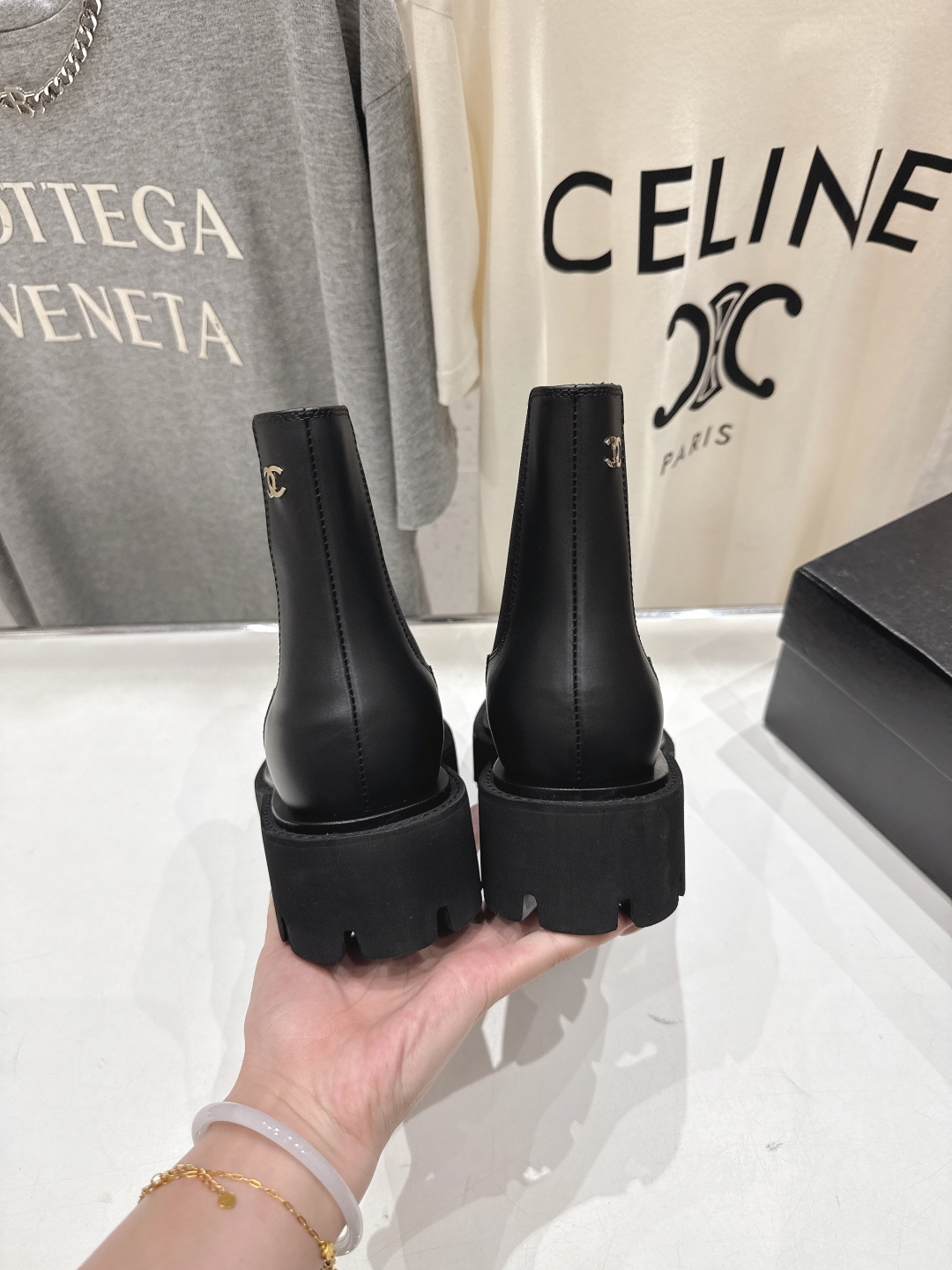 高版本出厂 Chanel/香奈儿… fw25ssF026 小香2025秋冬切尔西短靴，原版拆卸精准拷贝，