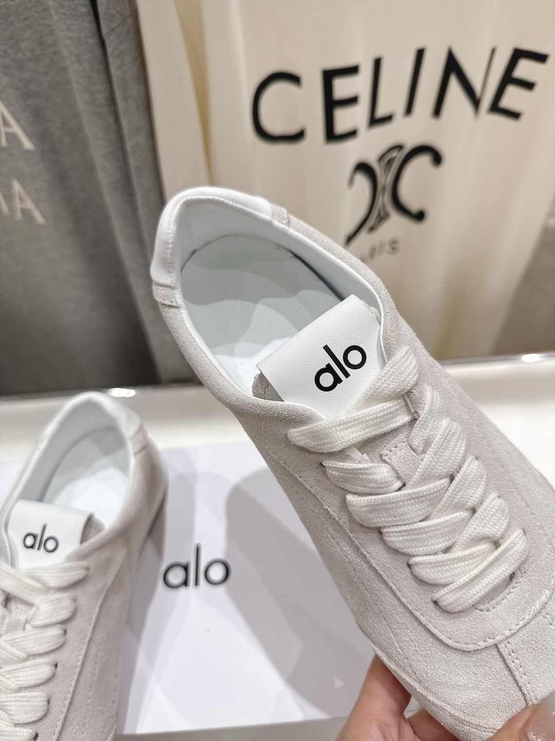 高版本出厂 alo小众潮牌 F029 2025ss新款系带舒适休闲鞋德训鞋平底阿甘鞋上脚超级百搭!而且超