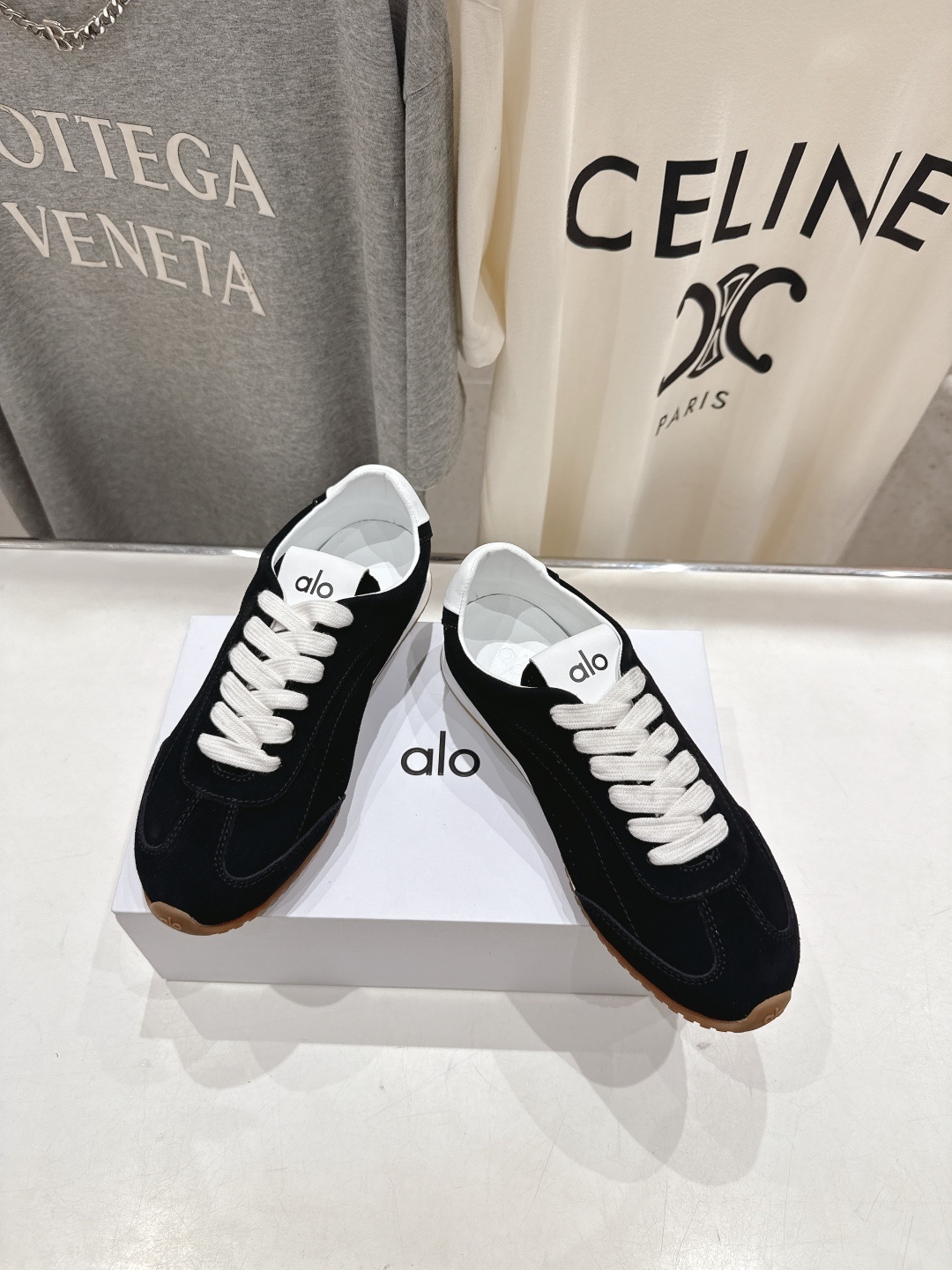 高版本出厂 alo小众潮牌 F029 2025ss新款系带舒适休闲鞋德训鞋平底阿甘鞋上脚超级百搭!而且超