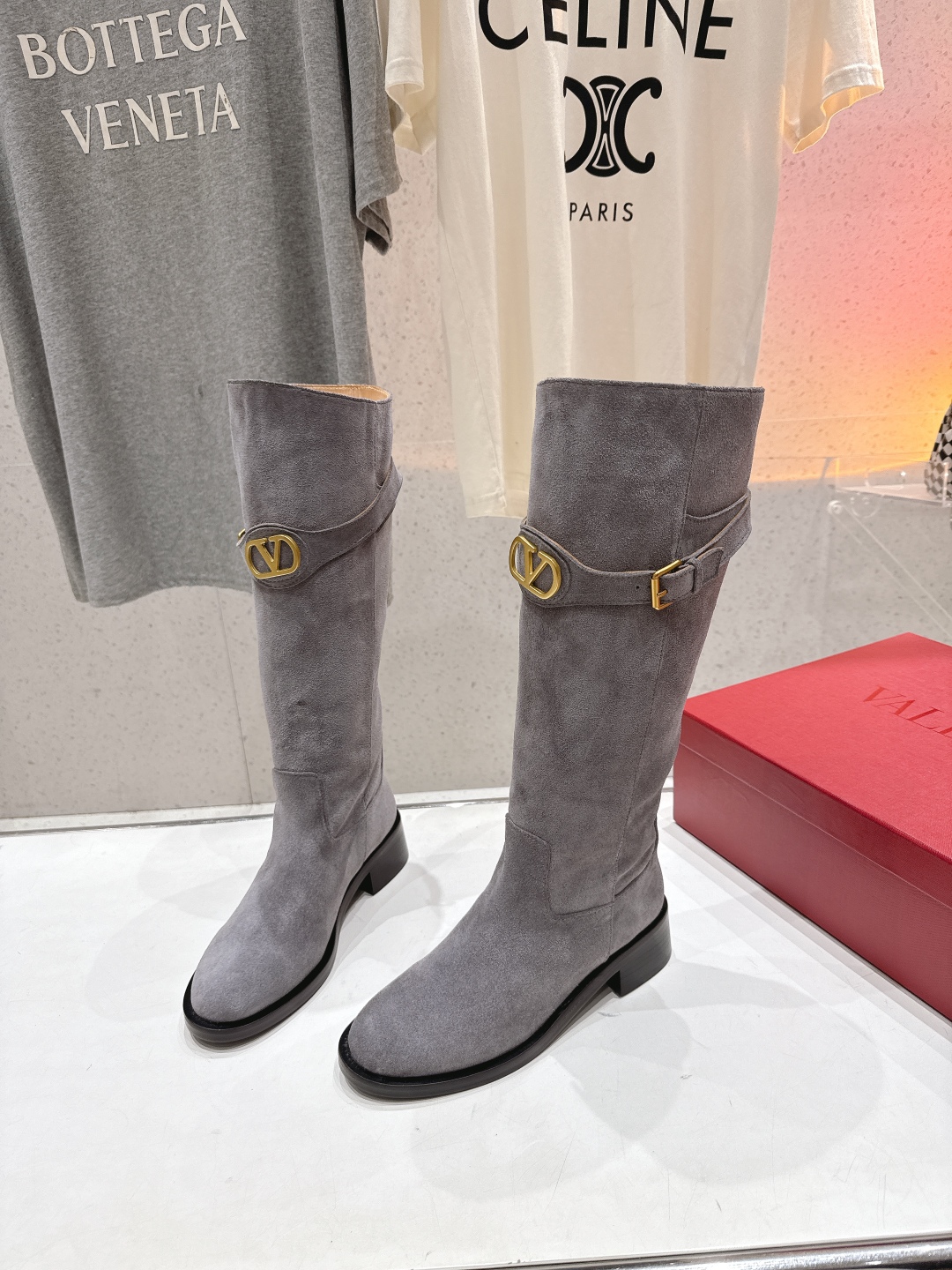 高版本出厂 ～New～顶级制作·Valentino·华伦天奴〰️2025ss秋冬系列新款长靴骑士靴创新与