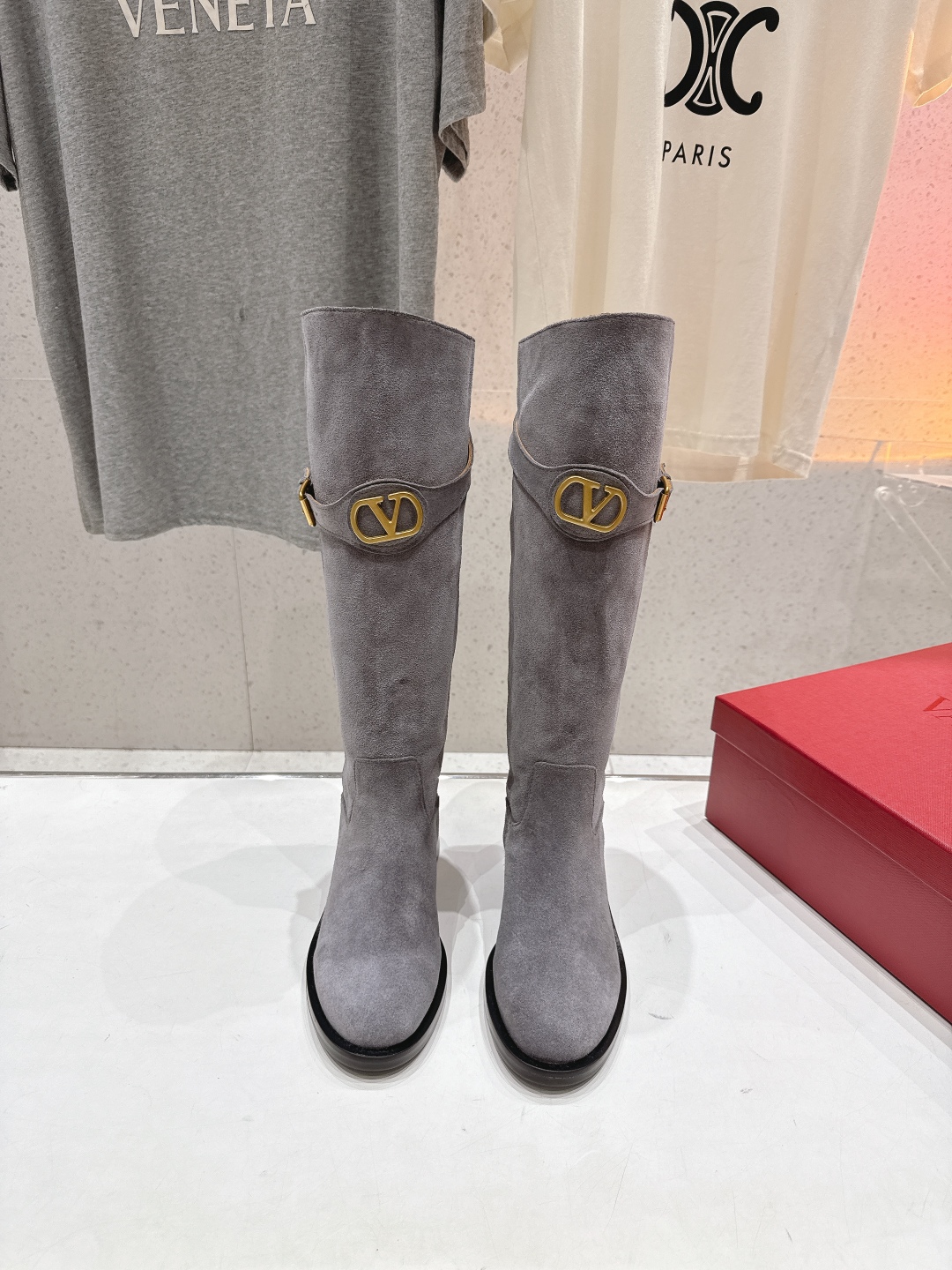 高版本出厂 ～New～顶级制作·Valentino·华伦天奴〰️2025ss秋冬系列新款长靴骑士靴创新与