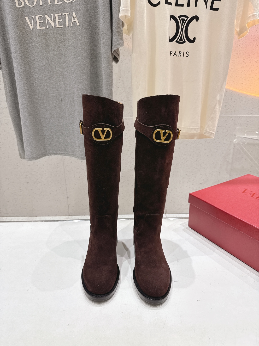 高版本出厂 ～New～顶级制作·Valentino·华伦天奴〰️2025ss秋冬系列新款长靴骑士靴创新与
