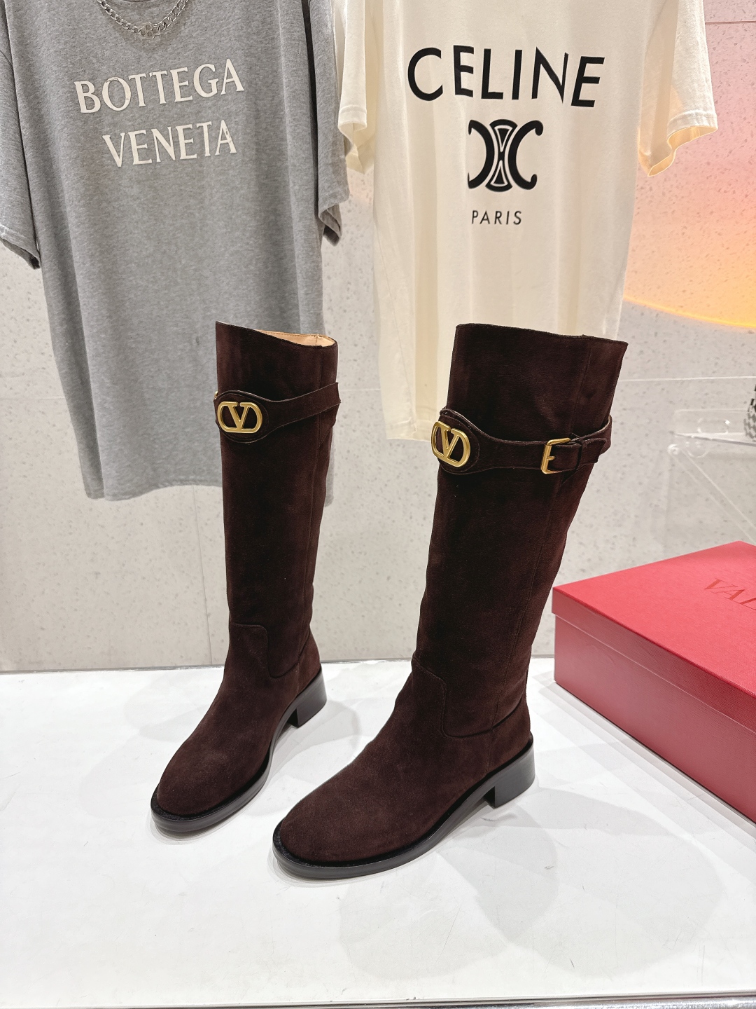 高版本出厂 ～New～顶级制作·Valentino·华伦天奴〰️2025ss秋冬系列新款长靴骑士靴创新与