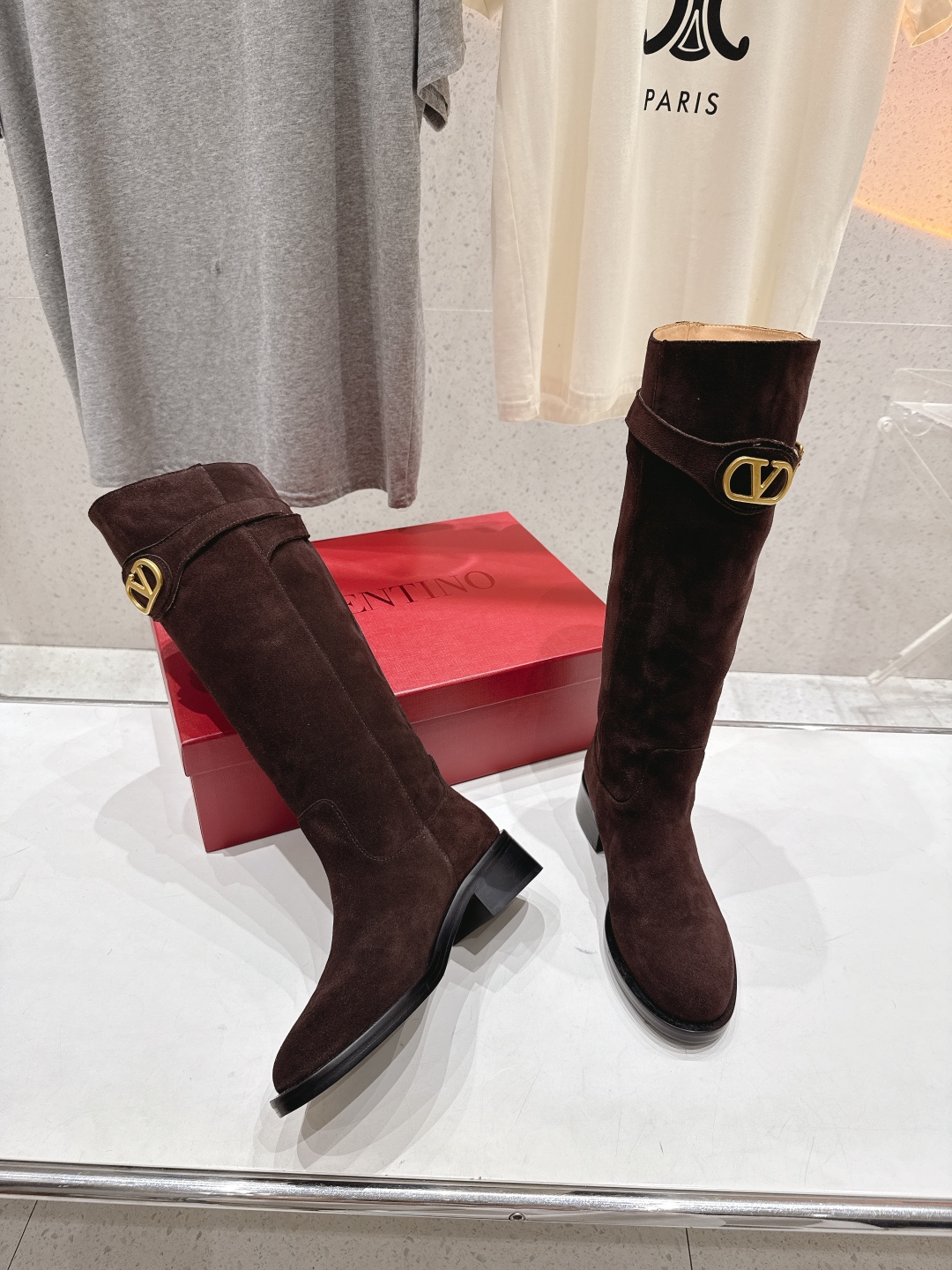 高版本出厂 ～New～顶级制作·Valentino·华伦天奴〰️2025ss秋冬系列新款长靴骑士靴创新与
