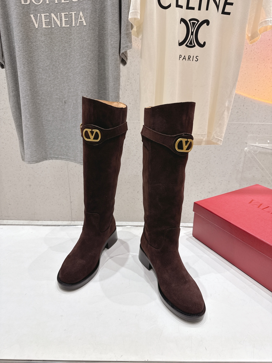 高版本出厂 ～New～顶级制作·Valentino·华伦天奴〰️2025ss秋冬系列新款长靴骑士靴创新与