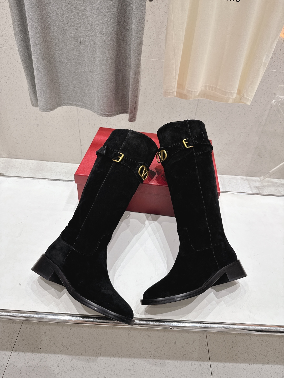 高版本出厂 ～New～顶级制作·Valentino·华伦天奴〰️2025ss秋冬系列新款长靴骑士靴创新与