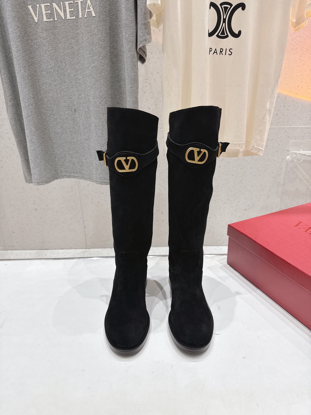 高版本出厂 ～New～顶级制作·Valentino·华伦天奴〰️2025ss秋冬系列新款长靴骑士靴创新与